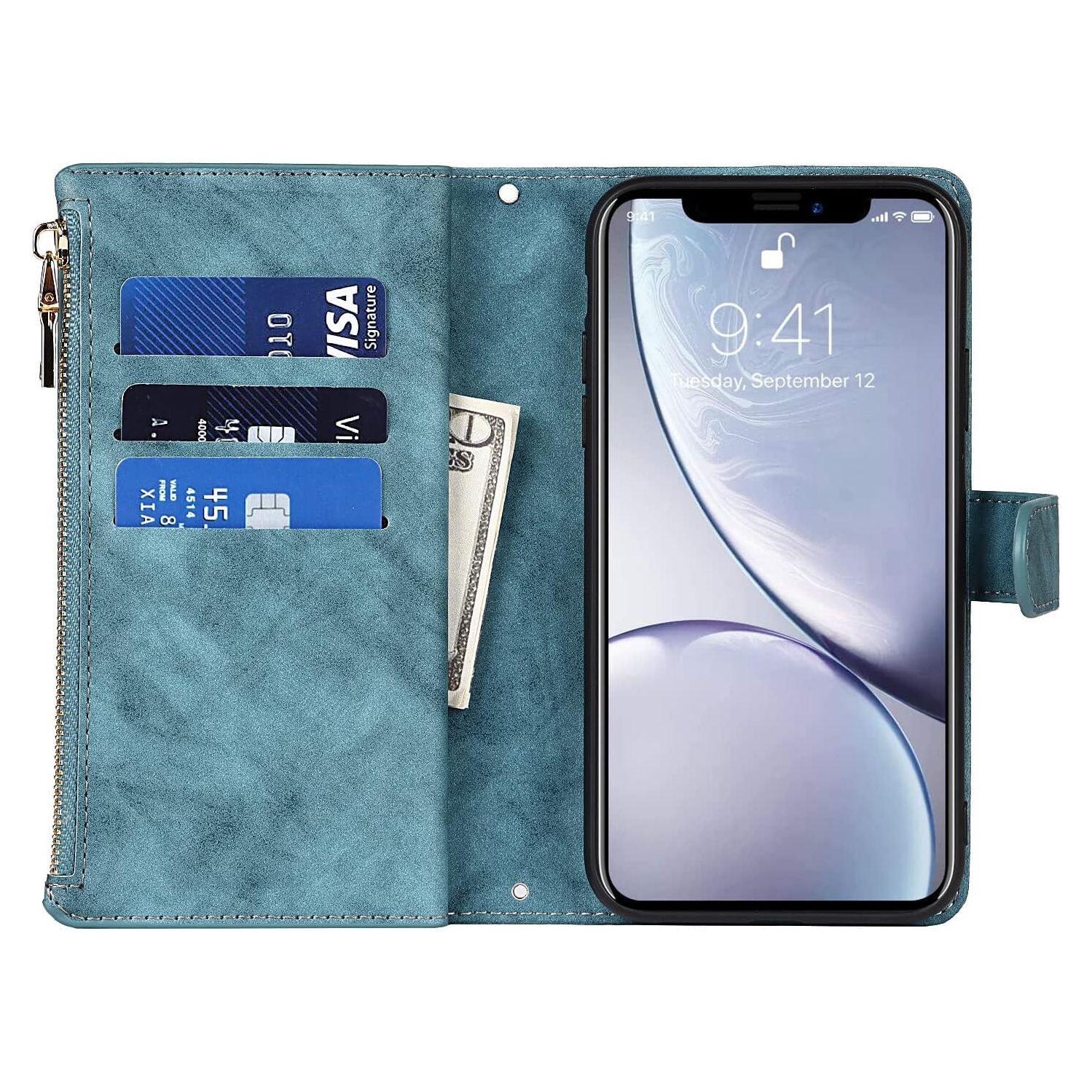 etui Coque iPhone Xr Case Wallet,iPhone Xr Wallet Case,iPhone Xr Phone Case,iPhone Xr Crossbody Case