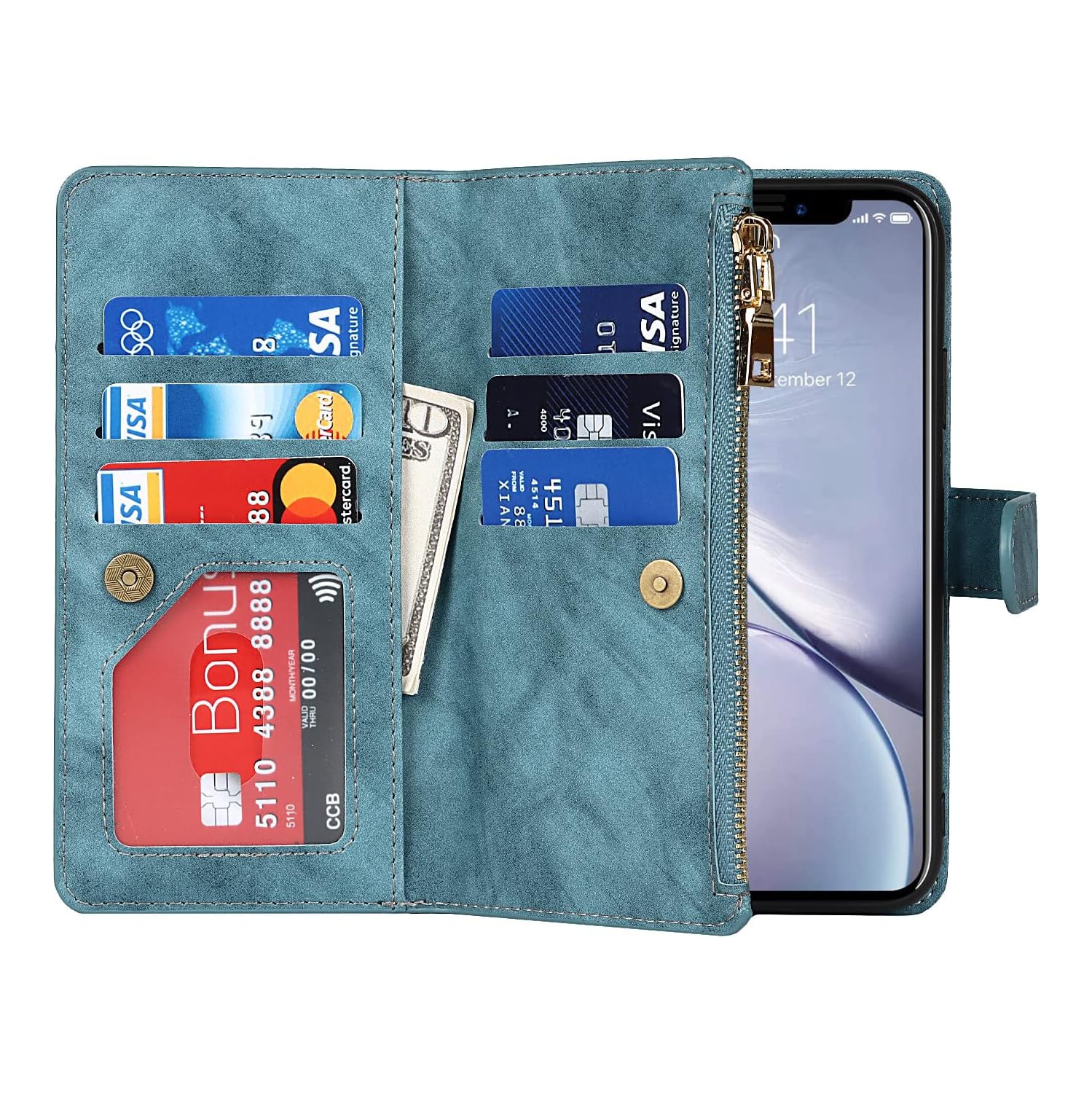 etui Coque iPhone Xr Case Wallet,iPhone Xr Wallet Case,iPhone Xr Phone Case,iPhone Xr Crossbody Case