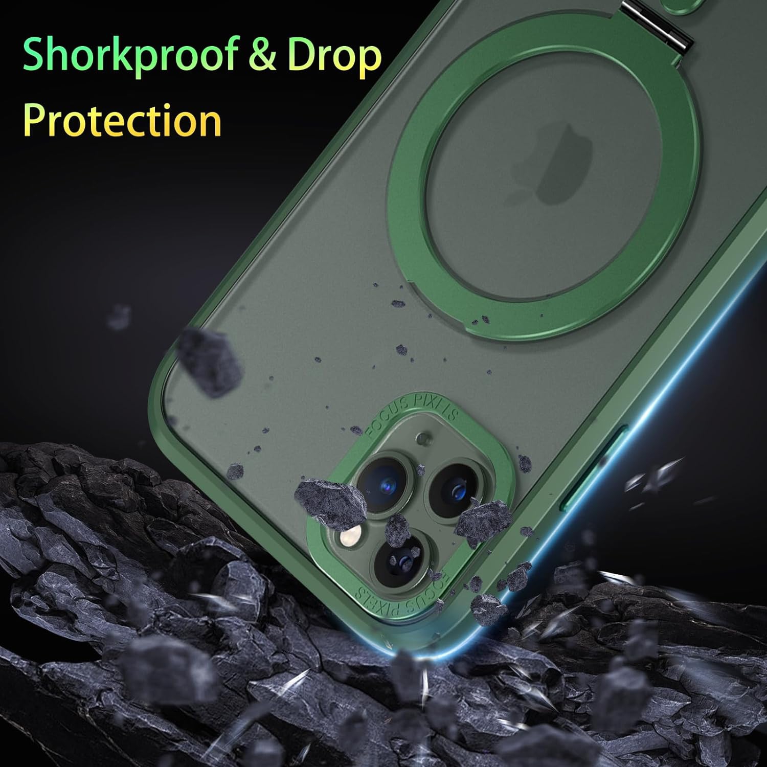 Magnetic Case for iPhone 11 Pro Max Compatible with MagSafe, Magnetic Kickstand iPhone 11 Pro Max Case Cover