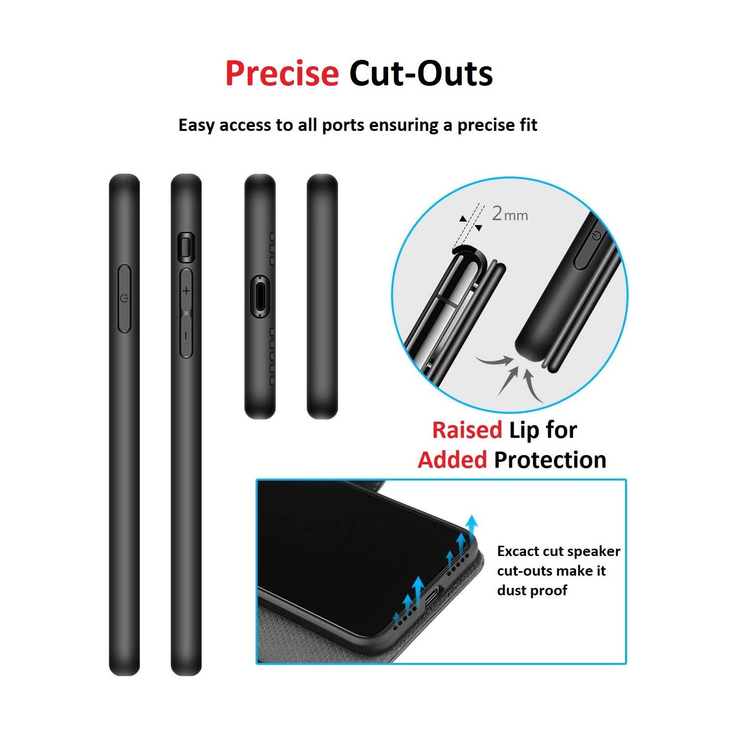 [Portefeuille en cuir] Étui pour Galaxy S8 plus de Samsung, Carte antichoc Folio Flip béquille en TPUR [fermeture magnétique]