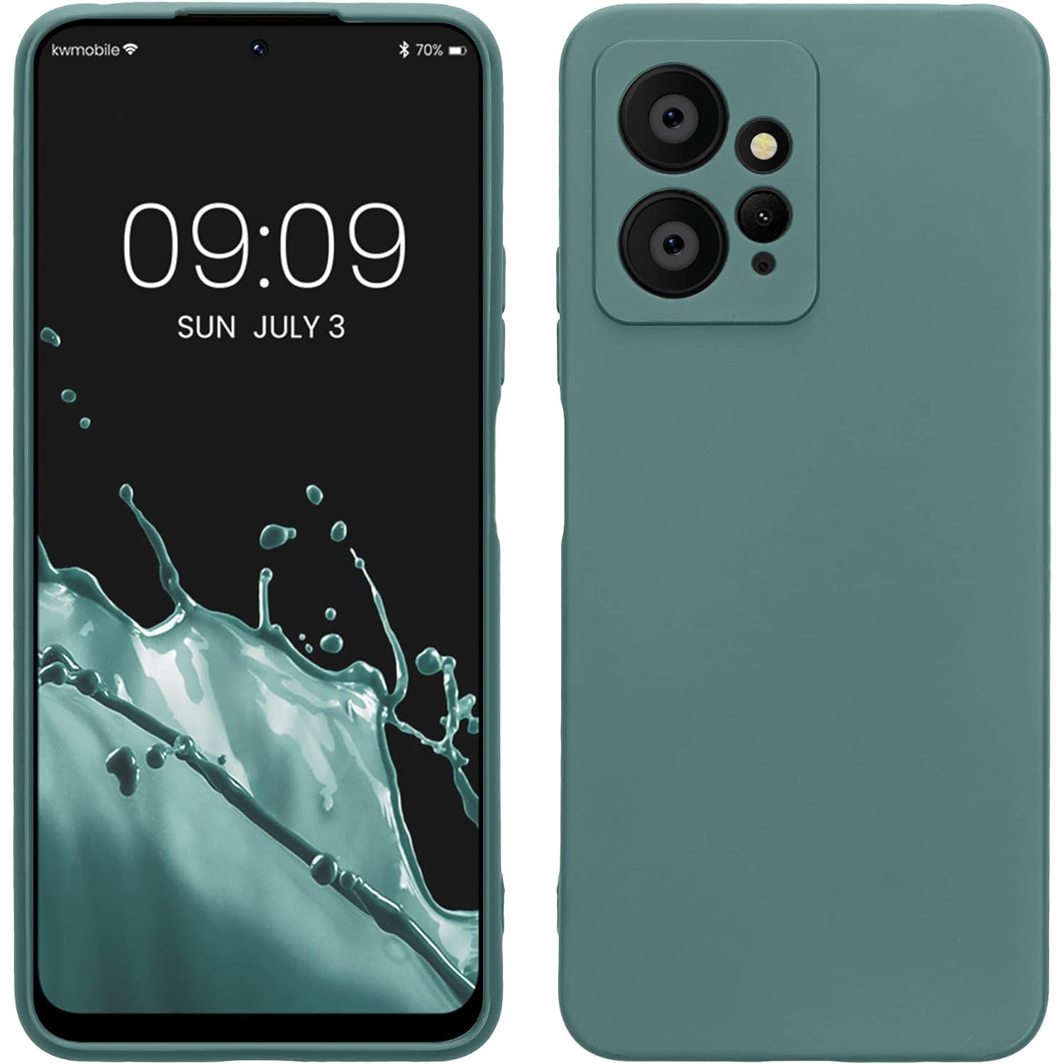 Case Compatible with Xiaomi Redmi Note 12 (4G) Case - Protective Slim TPU Phone Cover - Soft Matte Finish -