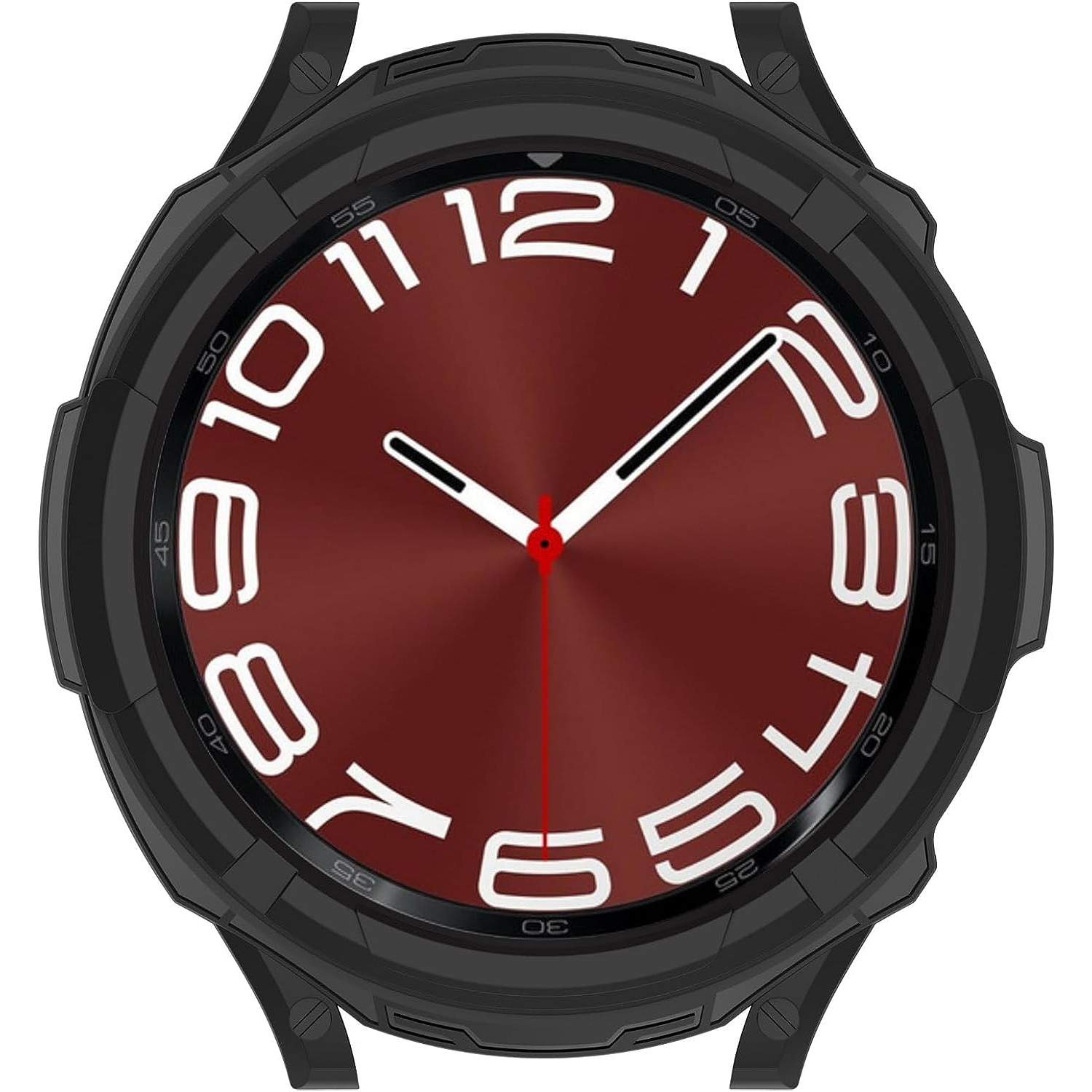 Étui compatible avec la montre Galaxy Watch 6 Classic 43&nbsp;mm de Samsung 47&nbsp;mm, protection de rechange souple anti-chute pour PC