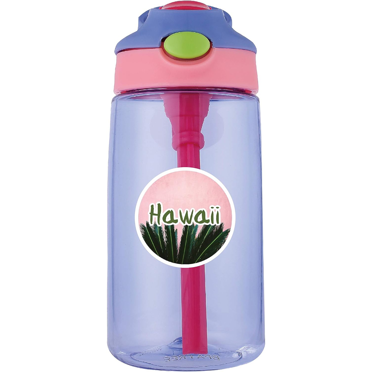 Autocollants Hawaii en vinyle Paquet de 50 autocollants de surf pour la valise de voiture iPad Sac de voyage bouteille d'eau casque