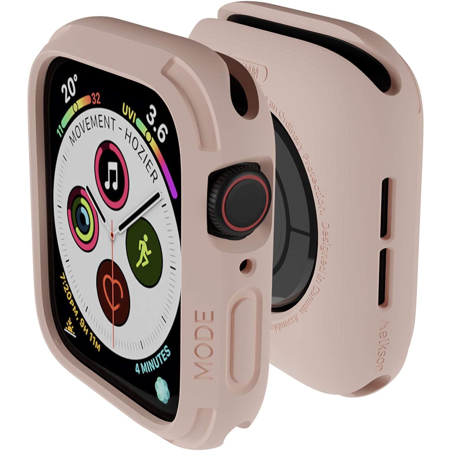 Apple Watch 6 SE 5 4 case 44mm iwatch Quattro Series Bumper Cases Protection Compatible with Apple Watch Durable