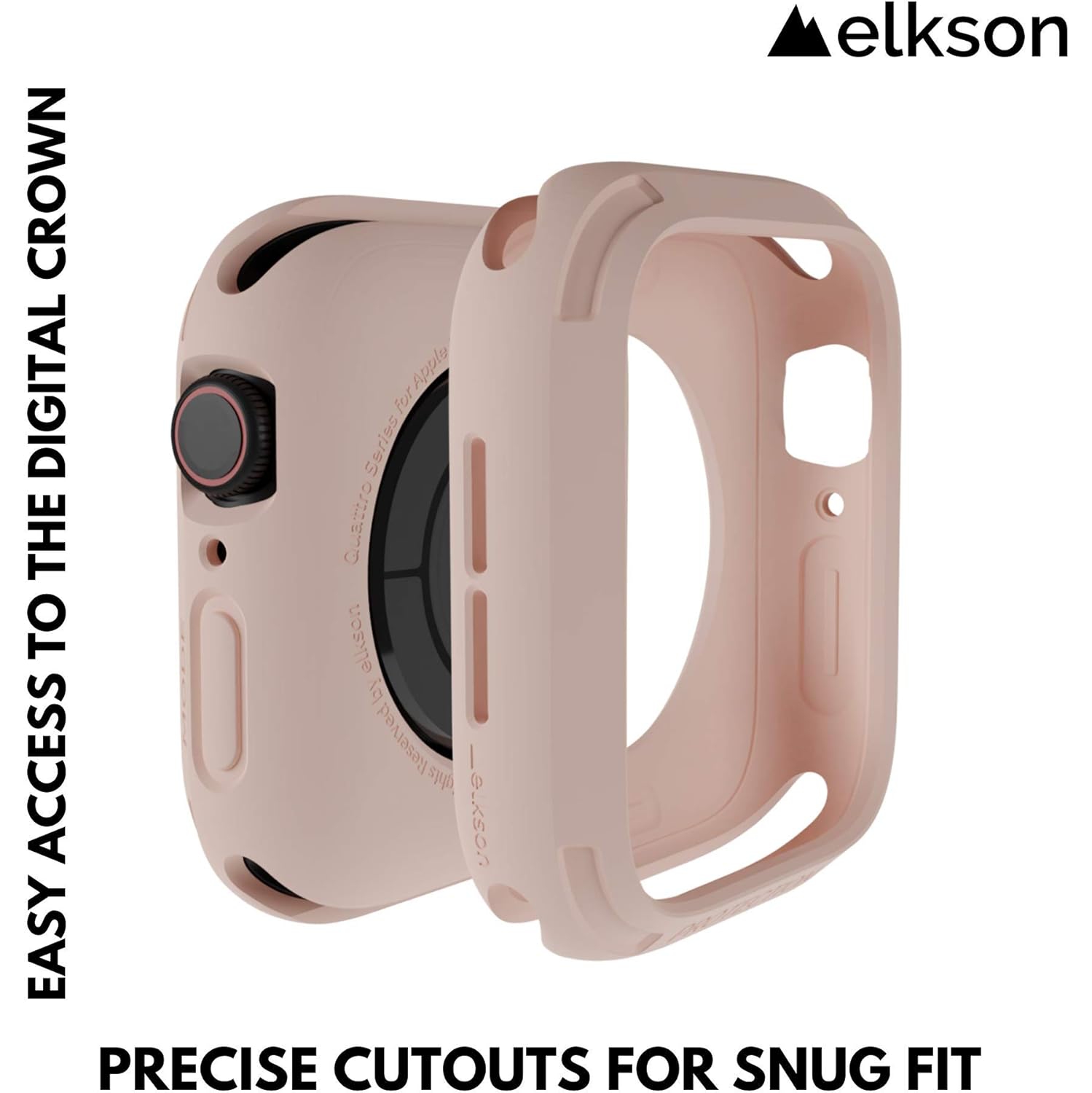 Apple Watch 6 SE 5 4 case 44mm iwatch Quattro Series Bumper Cases Protection Compatible with Apple Watch Durable