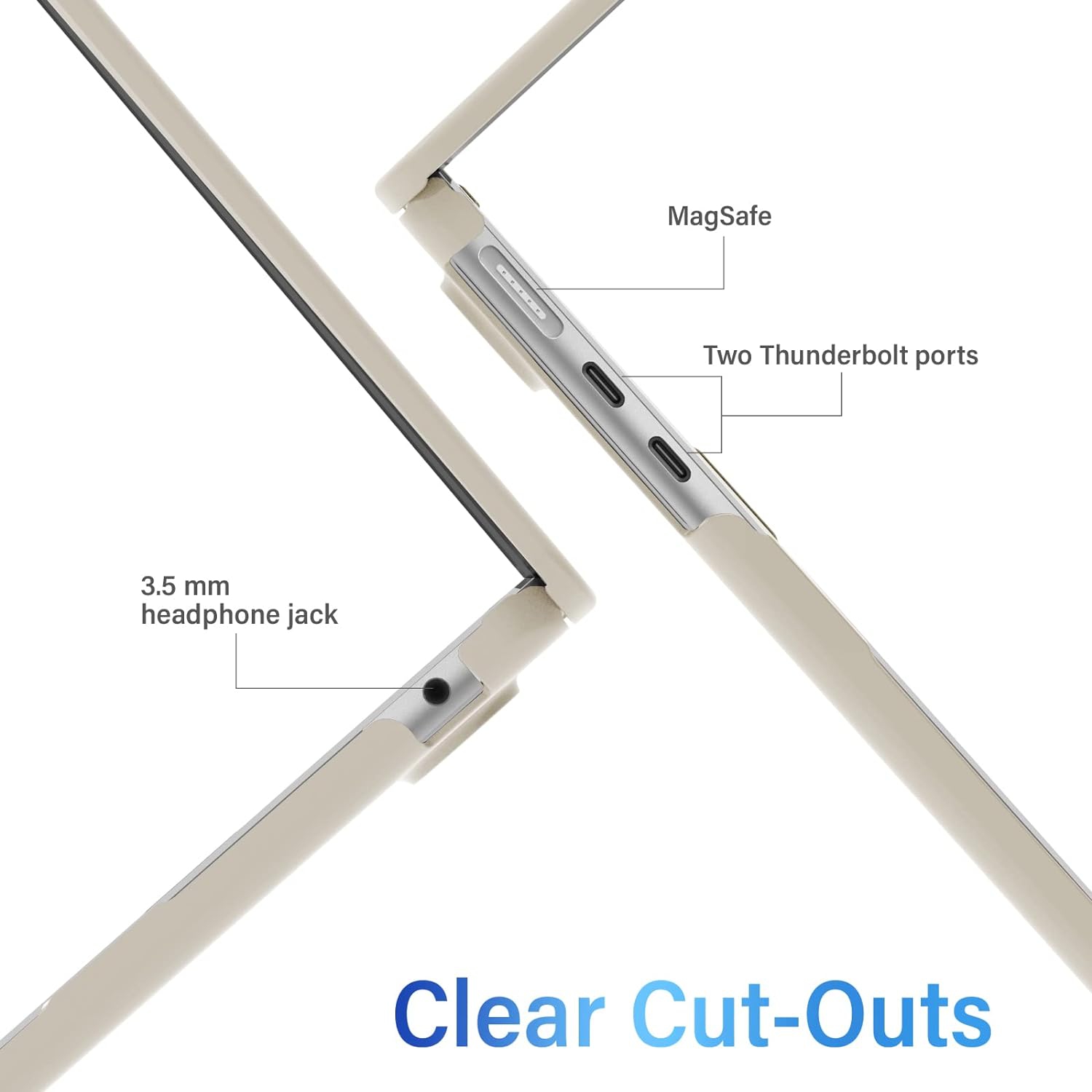 Compatible with M2 2023 2022 MacBook Air 13 inch case, Model A2681, Hard Shell Case & Keyboard Cover & Screen