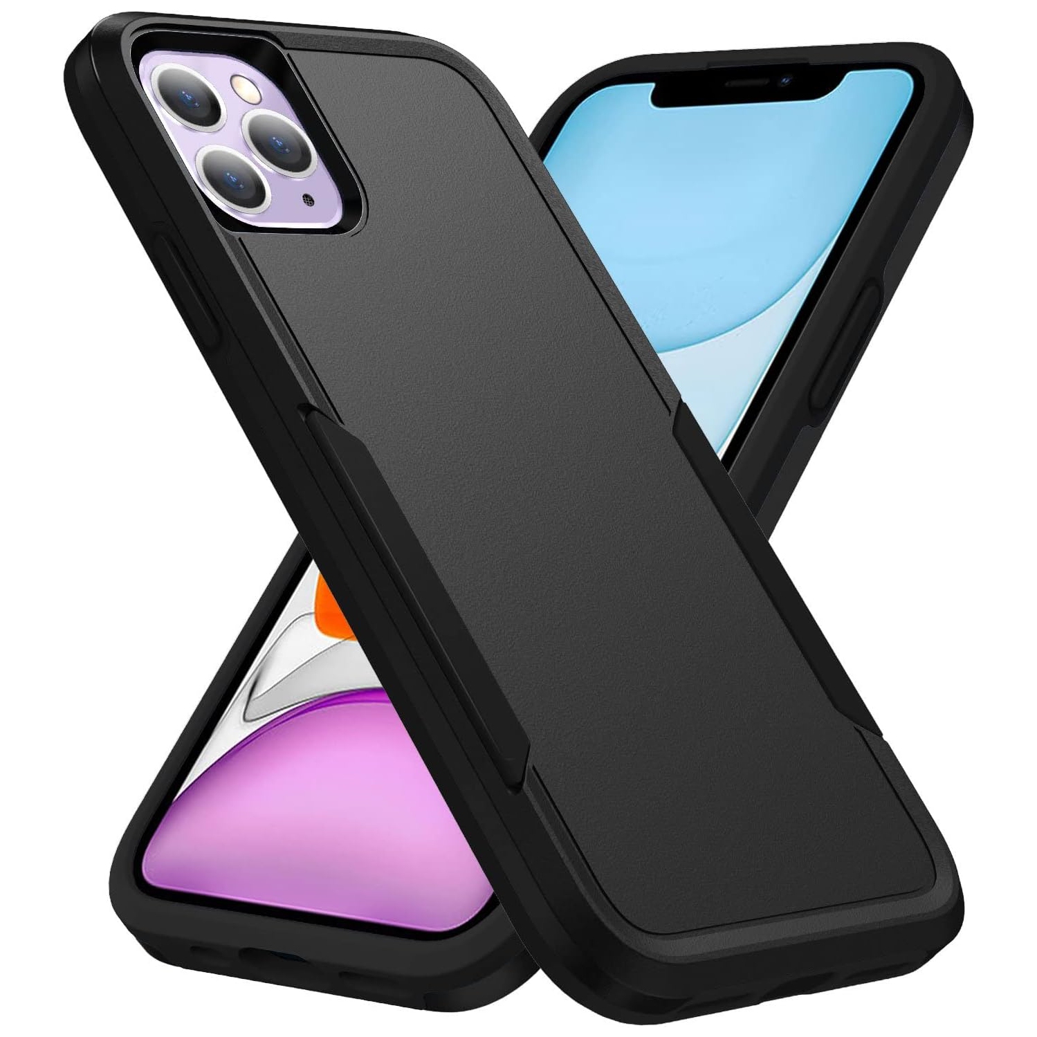 [Defender] Case for iPhone 11 Pro, Durable Hard [Shockproof] Heavy Duty Bumper Cover