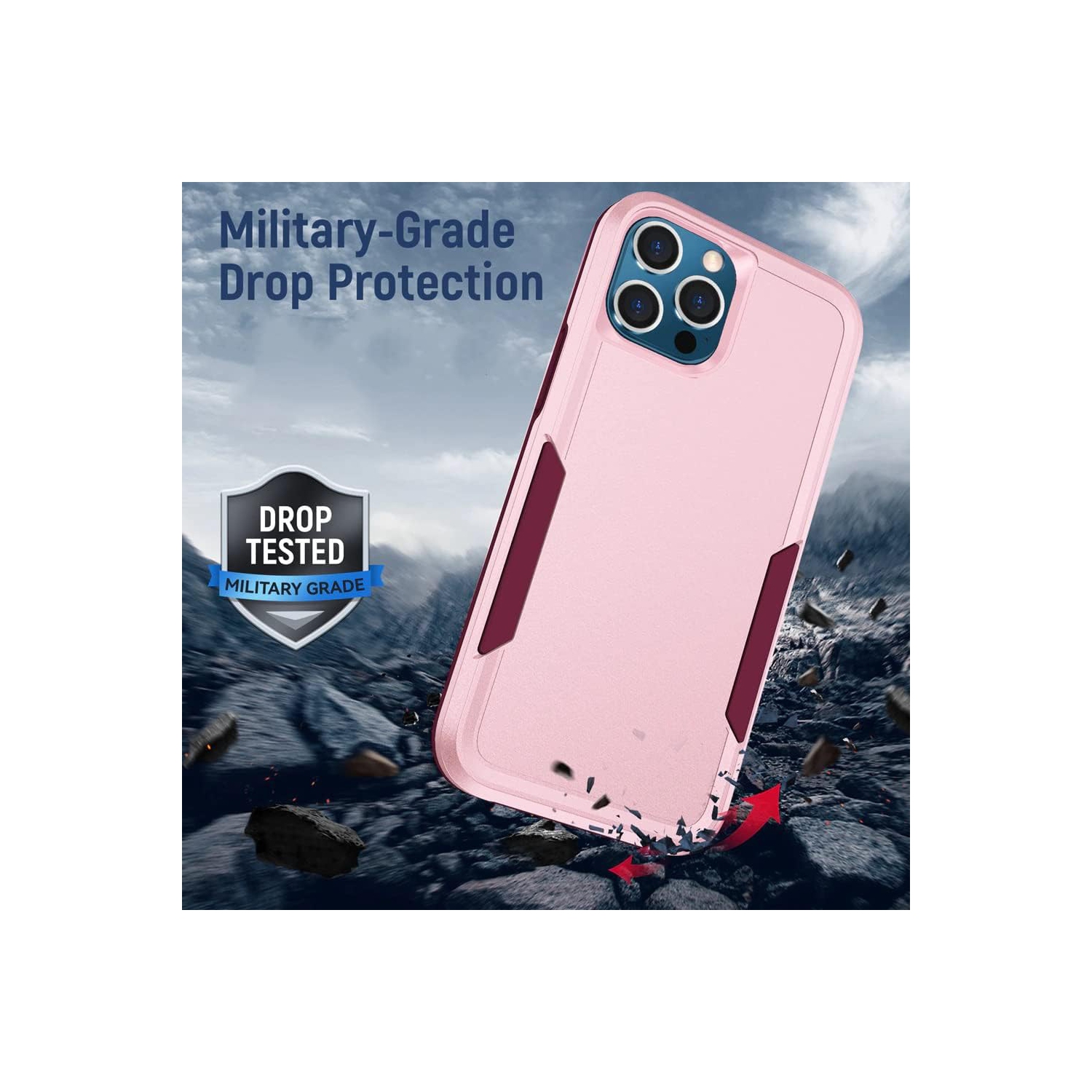 [Defender] Case for iPhone 11 Pro, Durable Hard [Shockproof] Heavy Duty Bumper Cover