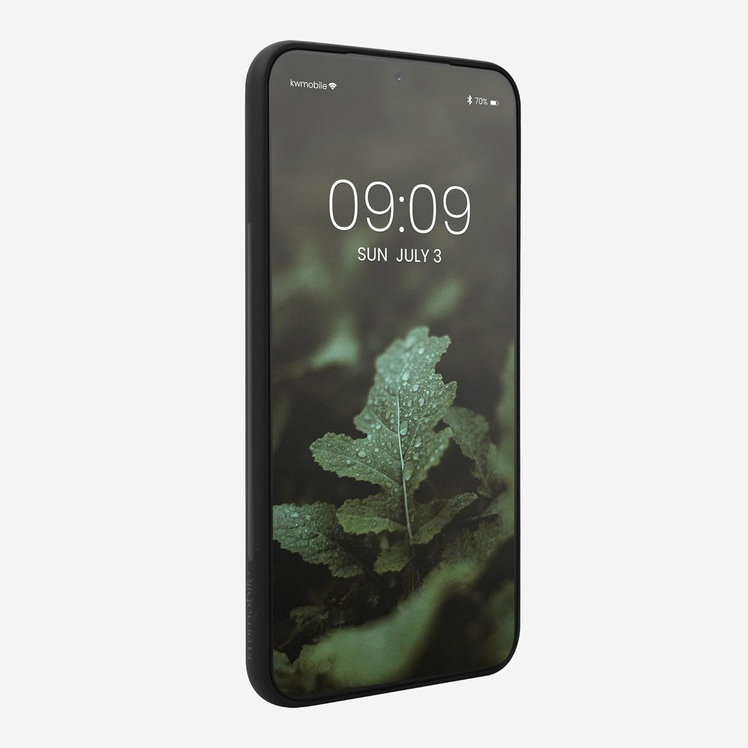 Étui en bois véritable compatible avec l'étui pour Galaxy S23 plus de Samsung - housse en bois rigide/pare-chocs en TPUR - Brun foncé