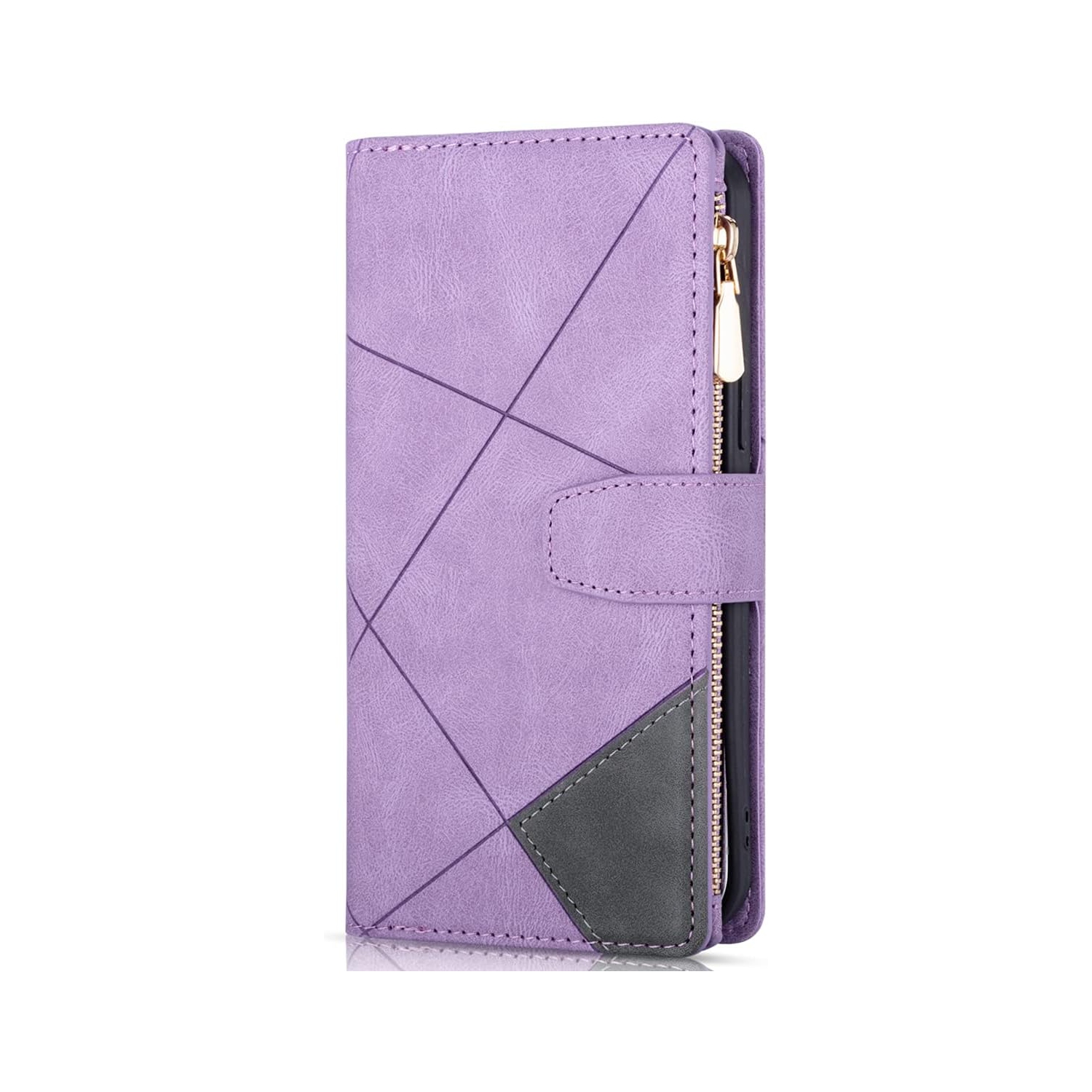 Pour étui pour Pixel 7 Pro de Google, 9 fentes pour cartes Étui portefeuille en cuir magnétique de qualité supérieure avec porte-monnaie à fermeture