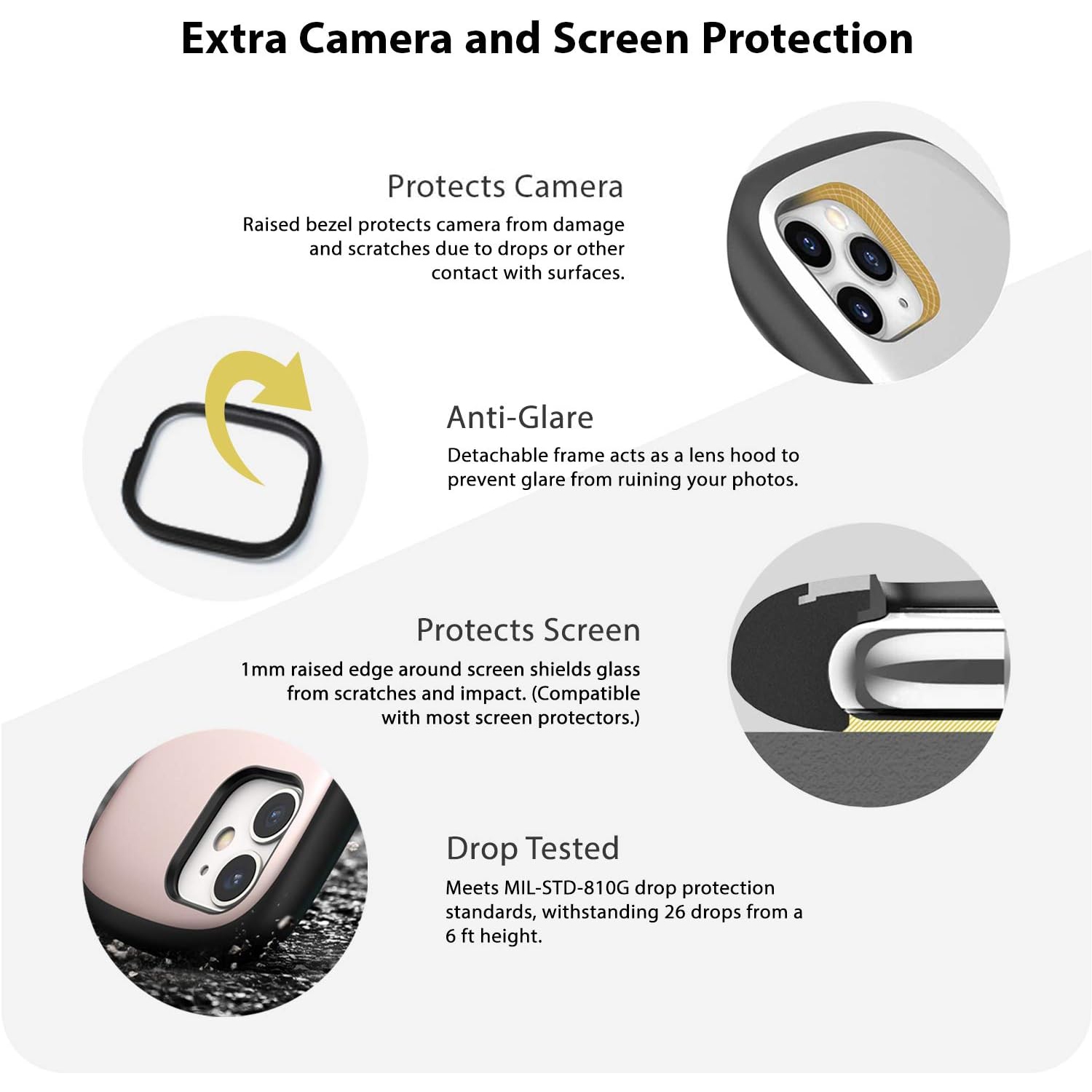 First Class Café Series iPhone 12 Mini Cell Phone Case – Cute Dual Layer [TPU and Polycarbonate] Hybrid