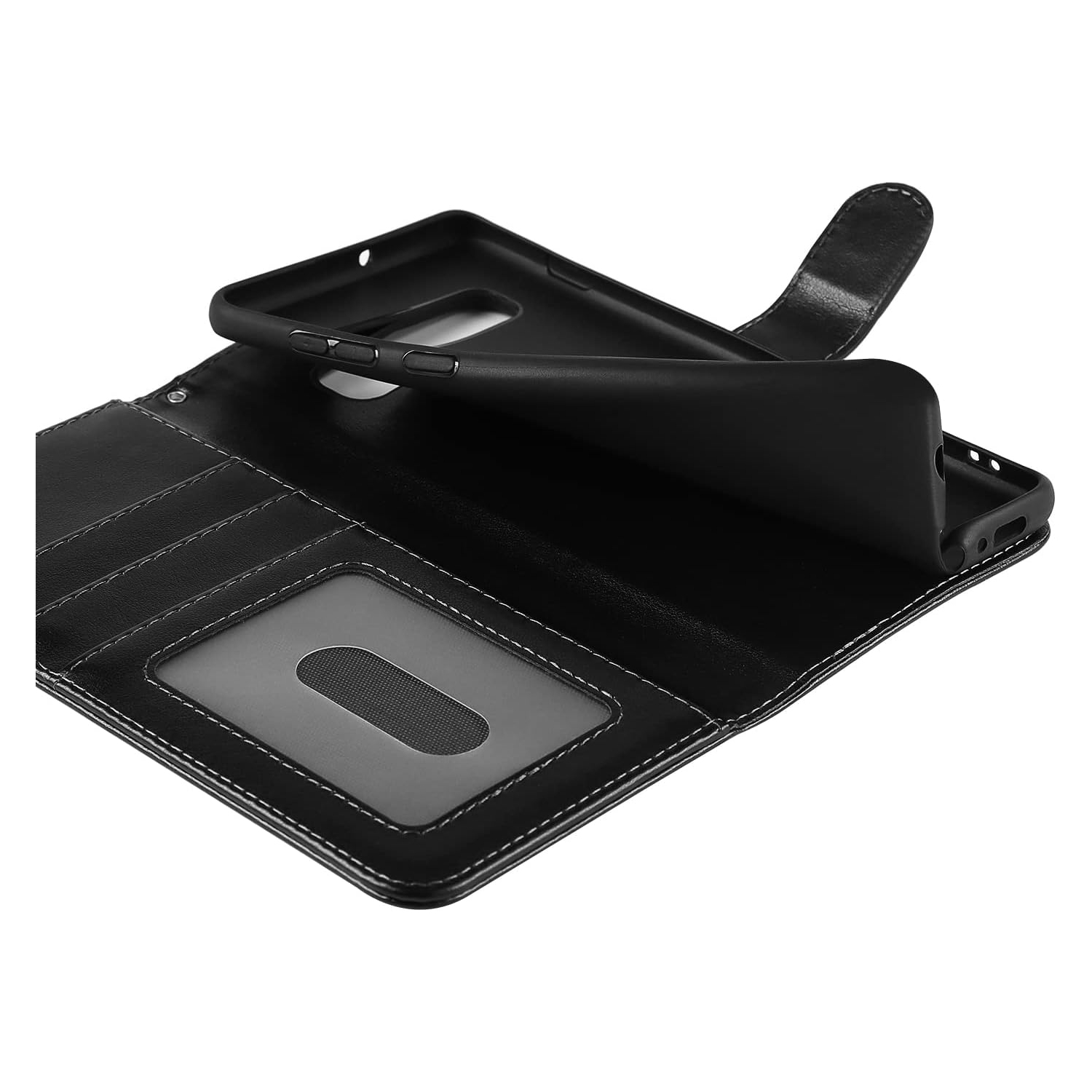 Samsung Galaxy S10 Plus Wallet Case,Premium Leather Card Holder Card Slot Magnetic Closure Flip Kickstand Women