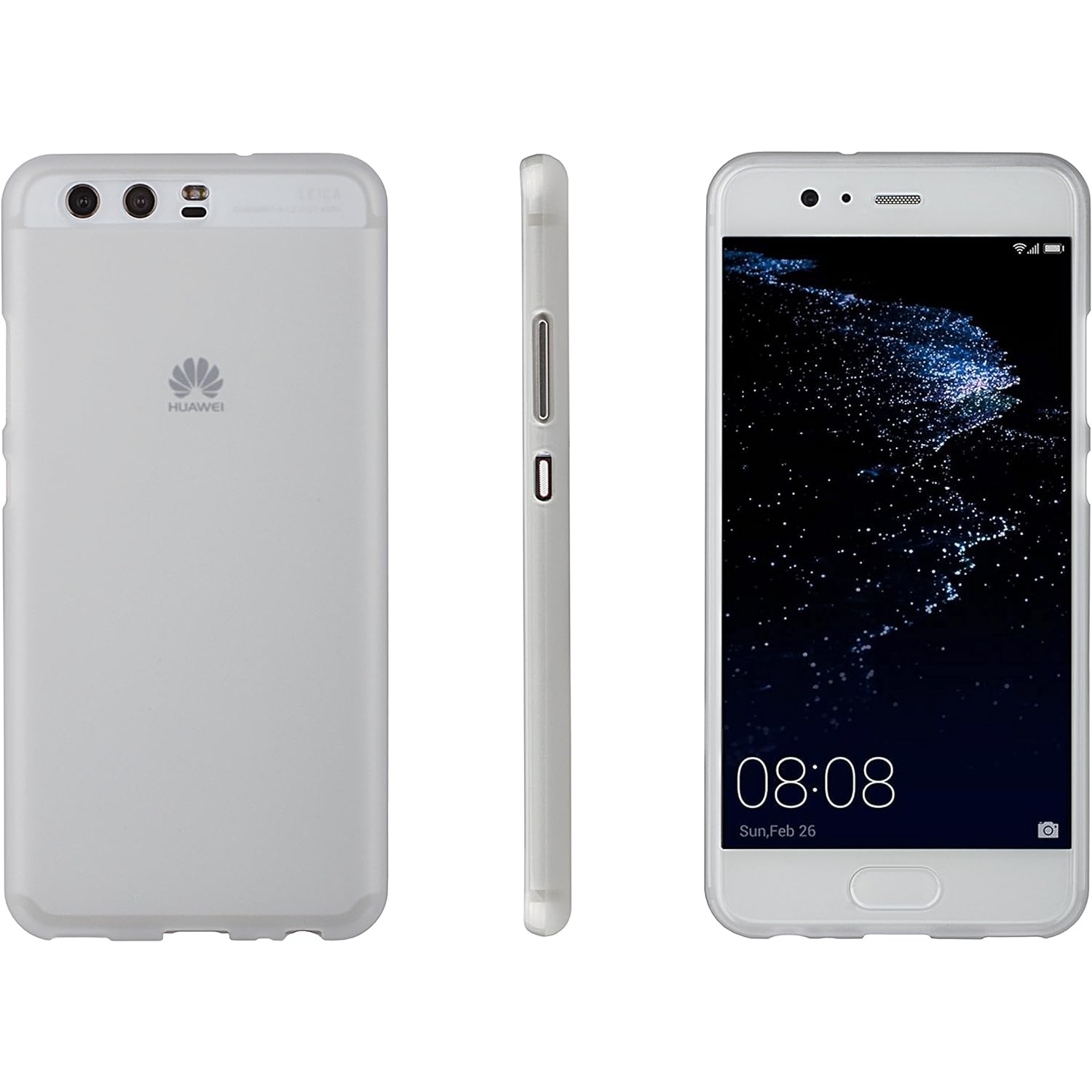 Vapour Flexible TPU Case for Huawei P10. Transparent