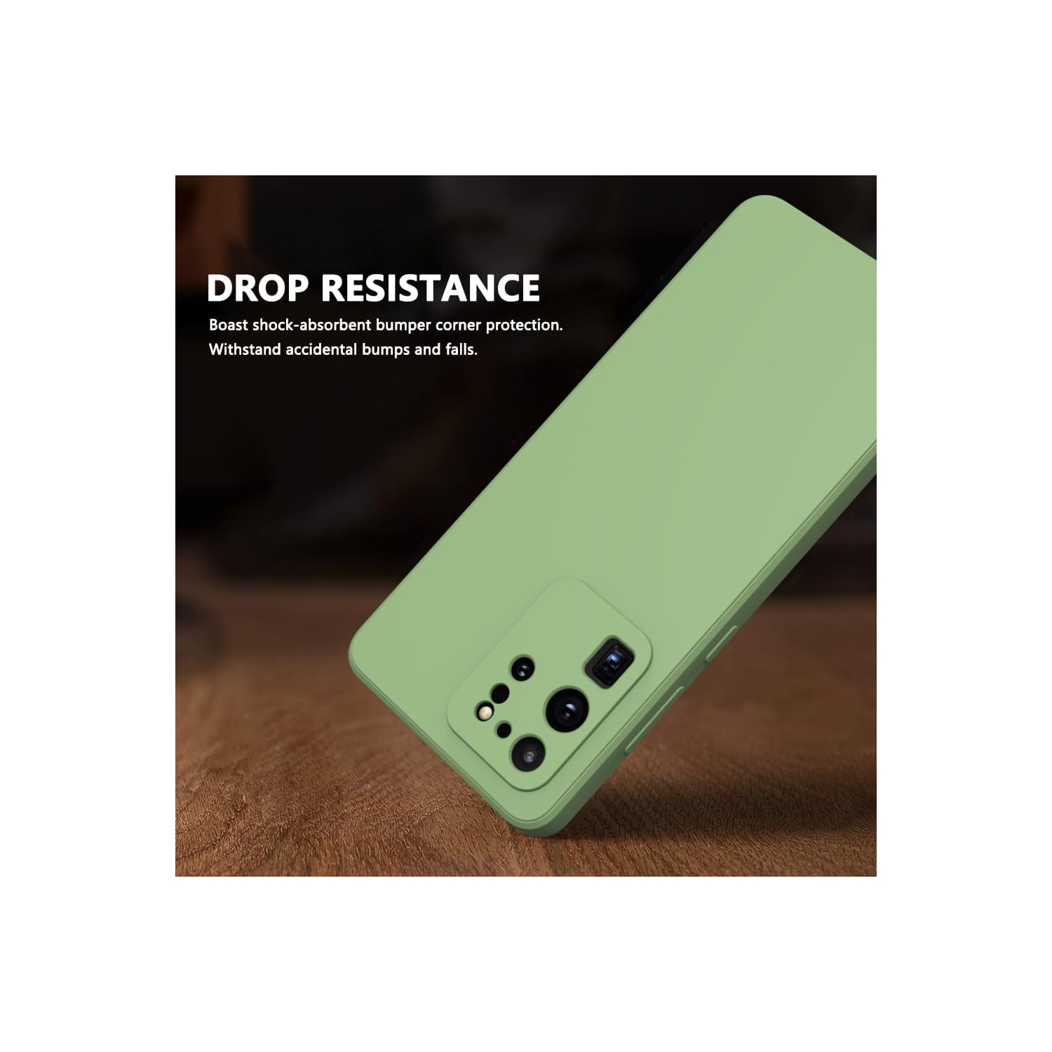 Pour Samsung Galaxy S20 Ultra étui vert, résistant aux égratignures avec Soft Touch, étui mince pour téléphone mince pour Samsung