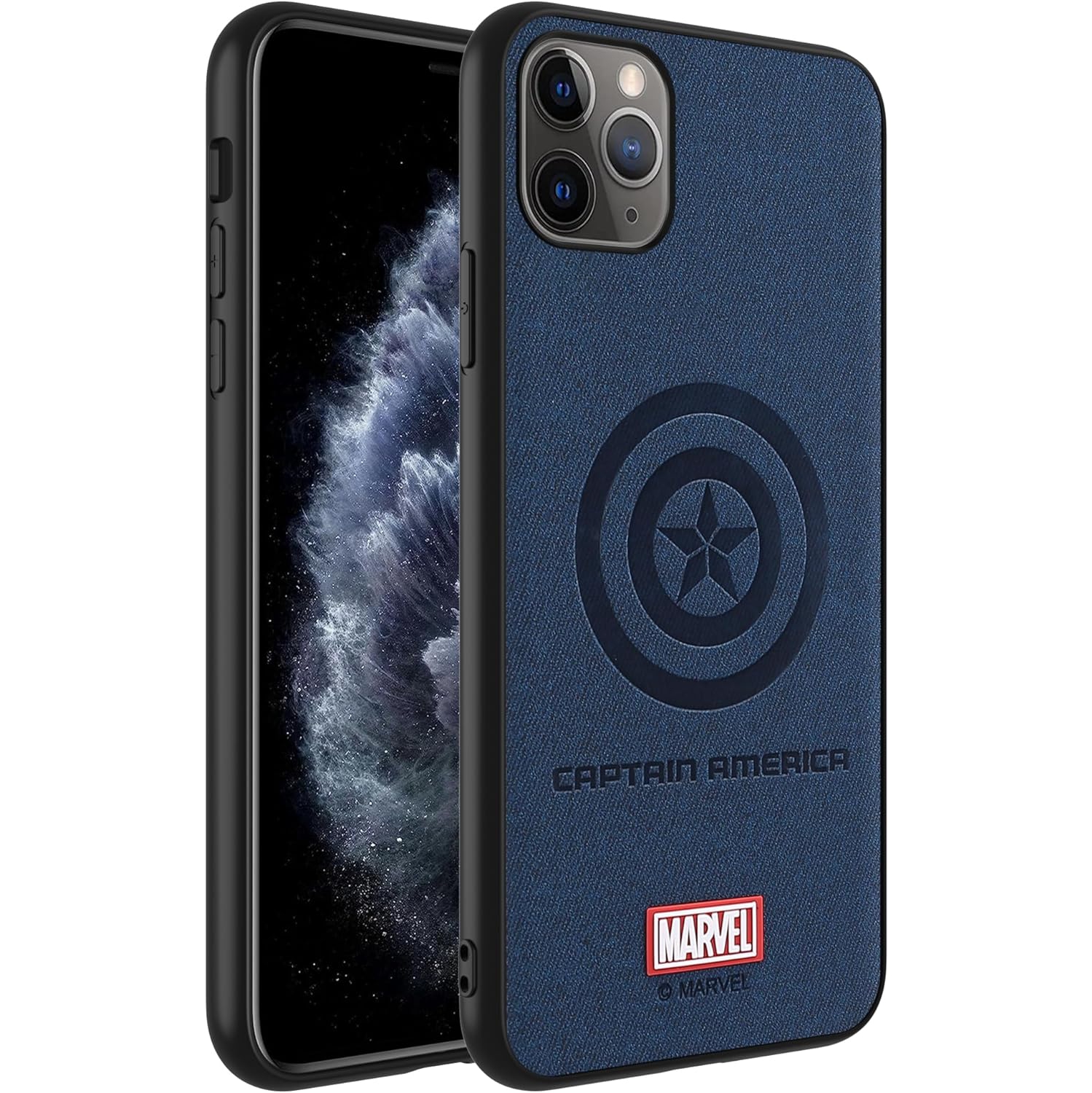 Case for iPhone 11 Pro max, with Superhero Character iPhone 11 Pro max Leather Case