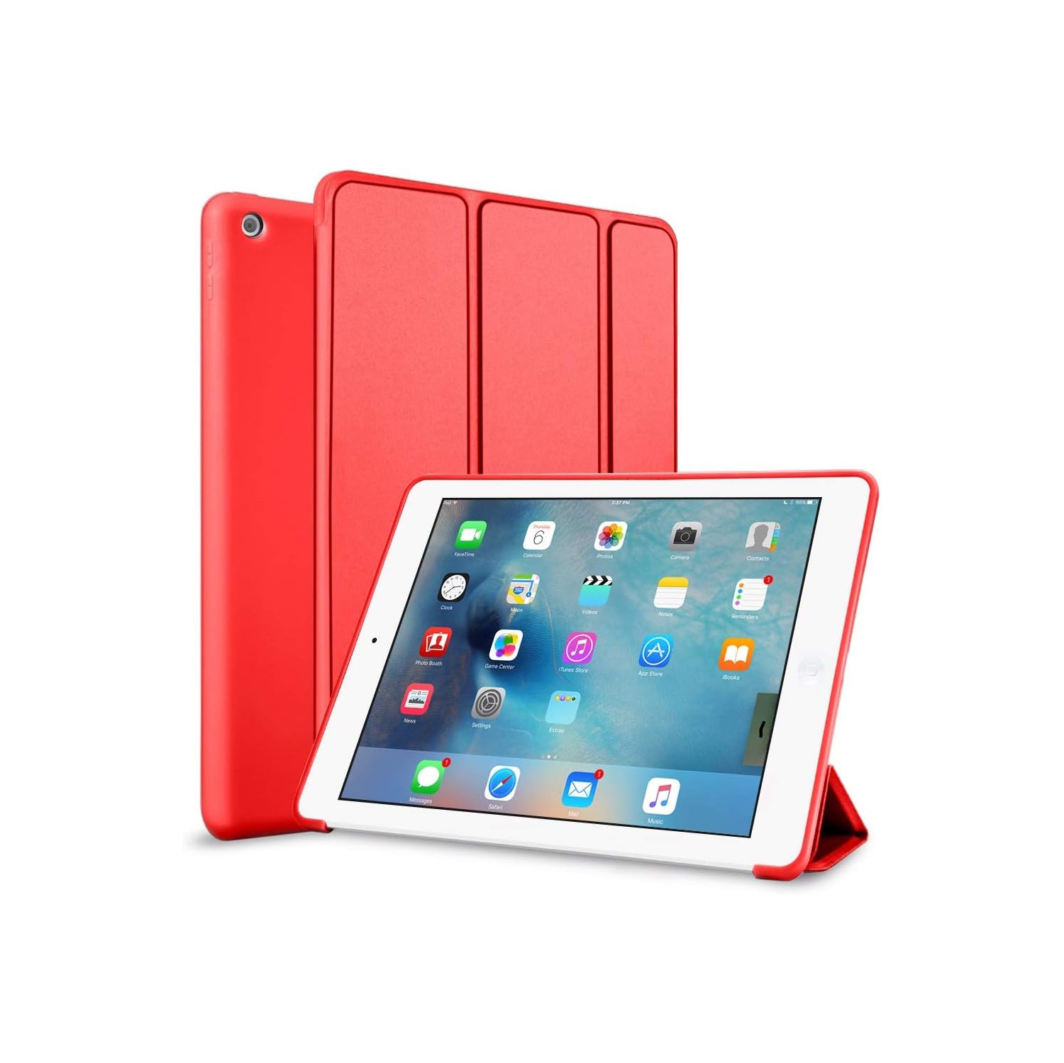 [Trifold] Case for iPad Air 3 / Pro 10.5 inch (2017), Magnetic Smart Stand [Auto Sleep/Wake] Slim Soft