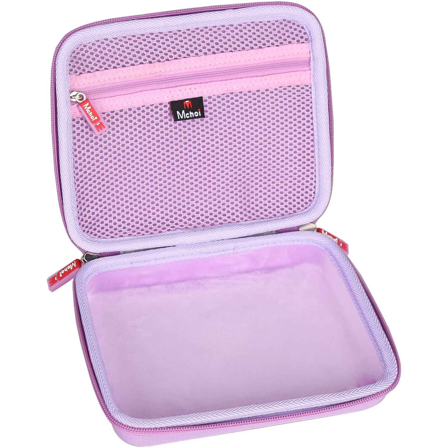 Shockproof Carrying Case Suitable for Philips K4206 Kids Wireless On-Ear Headphones, Purple, Case Only