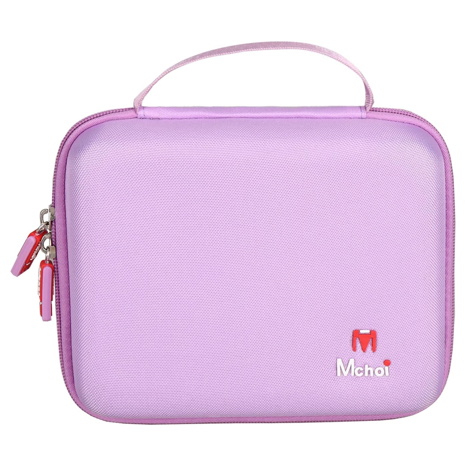 Shockproof Carrying Case Suitable for Philips K4206 Kids Wireless On-Ear Headphones, Purple, Case Only