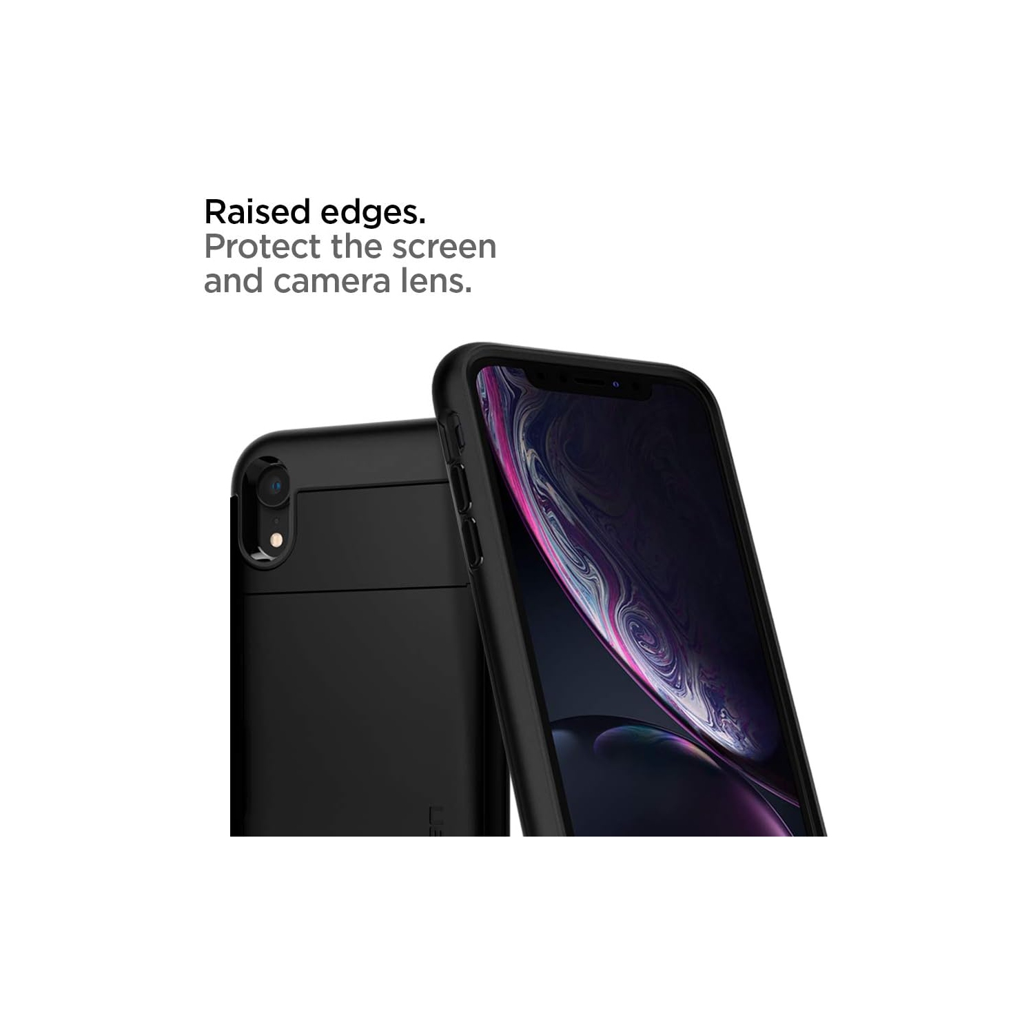 Slim Armor CS Designed for iPhone XR Case, [Mil-Grade Certified with Air Cushion Technology, Dual-Layer,