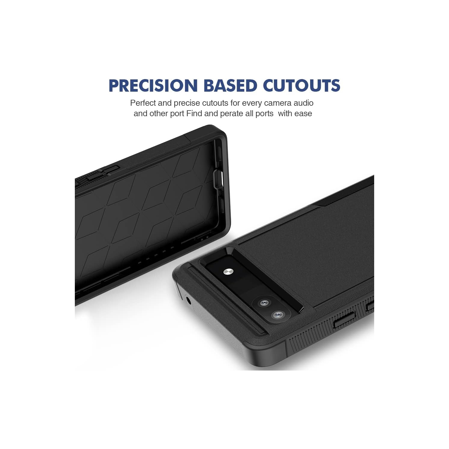 Pour un étui pour Pixel 6a de Google, étui antichoc en silicone de qualité militaire contre les chutes avec écran pour Pixel 6a