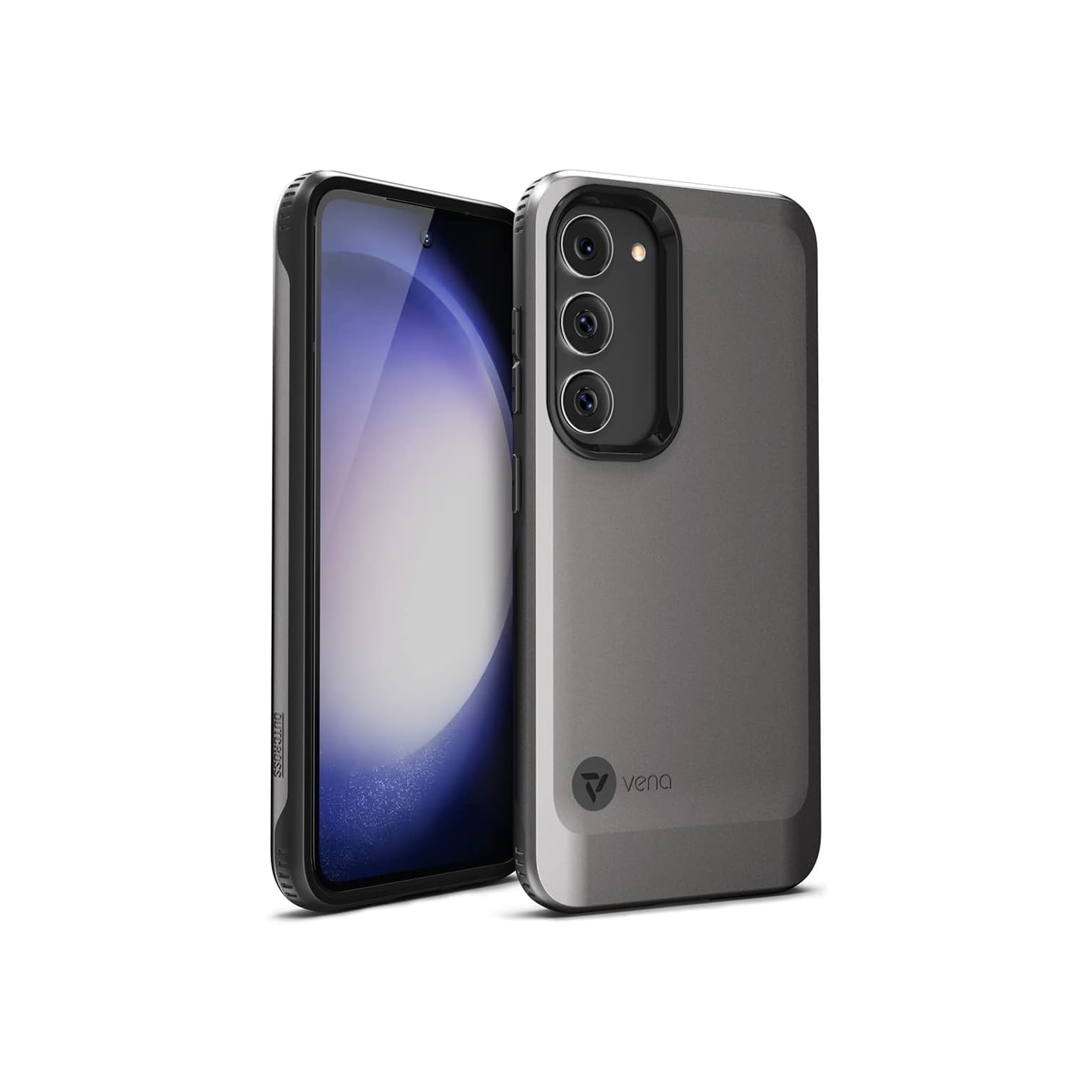 Outcross pour étui pour Galaxy S23 de Samsung, protection de qualité militaire contre les chutes, étui protecteur antichoc double couche pour