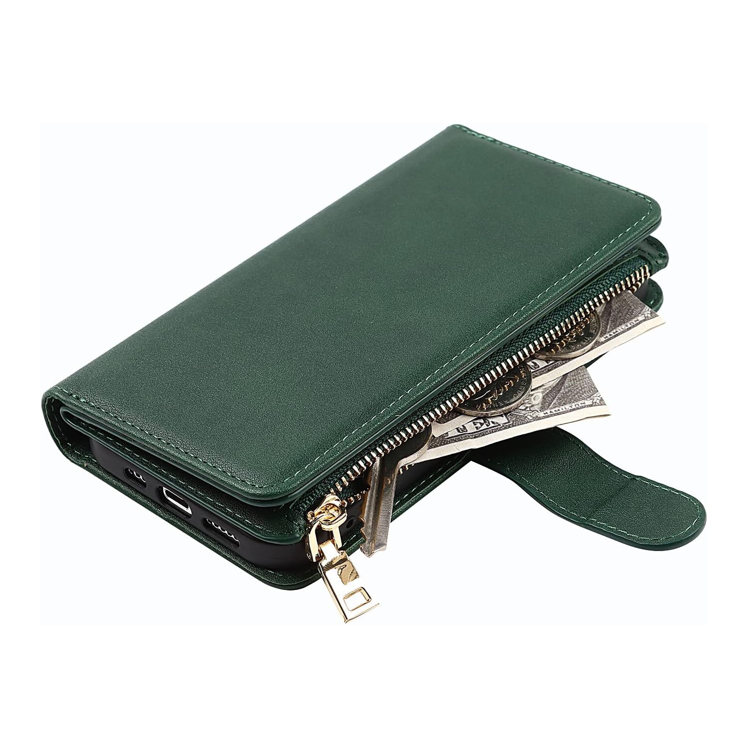 etui Coque iPhone 13 Mini Case,iPhone 13 Mini Wallet Case,iPhone 13 Mini Crossbody Phone Case with Strap,Leather