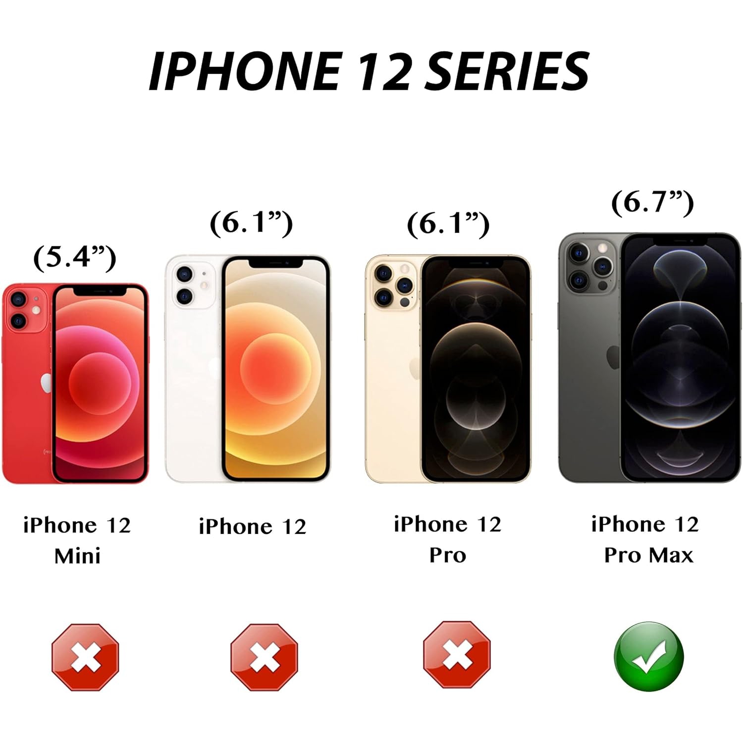 Étui pour iPhone 12 Pro Max robuste, complet, protection de qualité militaire, étui de transport, étui de transport |