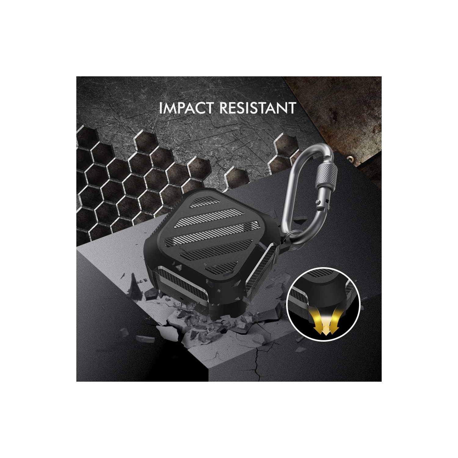 Silicone Earbuds Case for Galaxy Buds 2/Pro/2 Pro/Live,Protective Case with Keychain Anti-Fall Anti-Shock Full