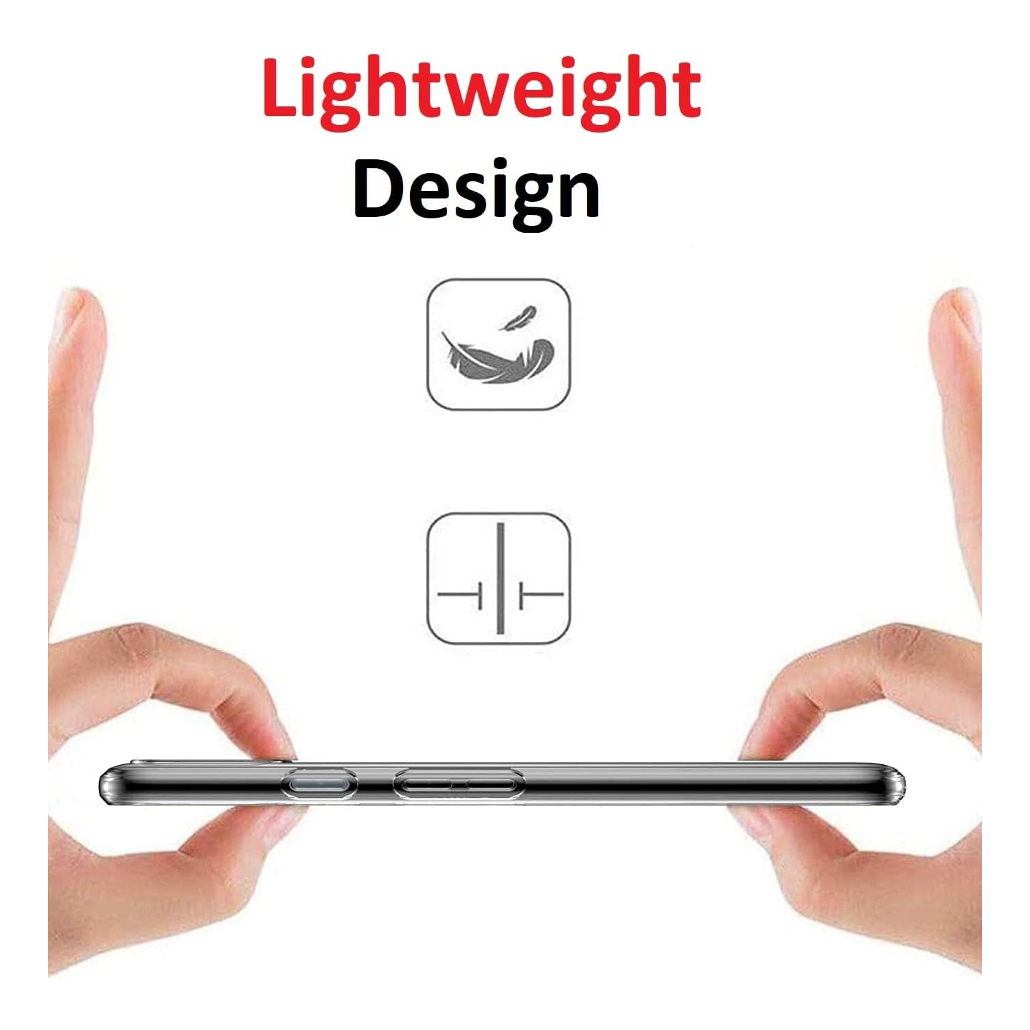 [Transparent] Étui pour Pixel 4a (5,8 po) de Google, TPUR mince, léger et transparent