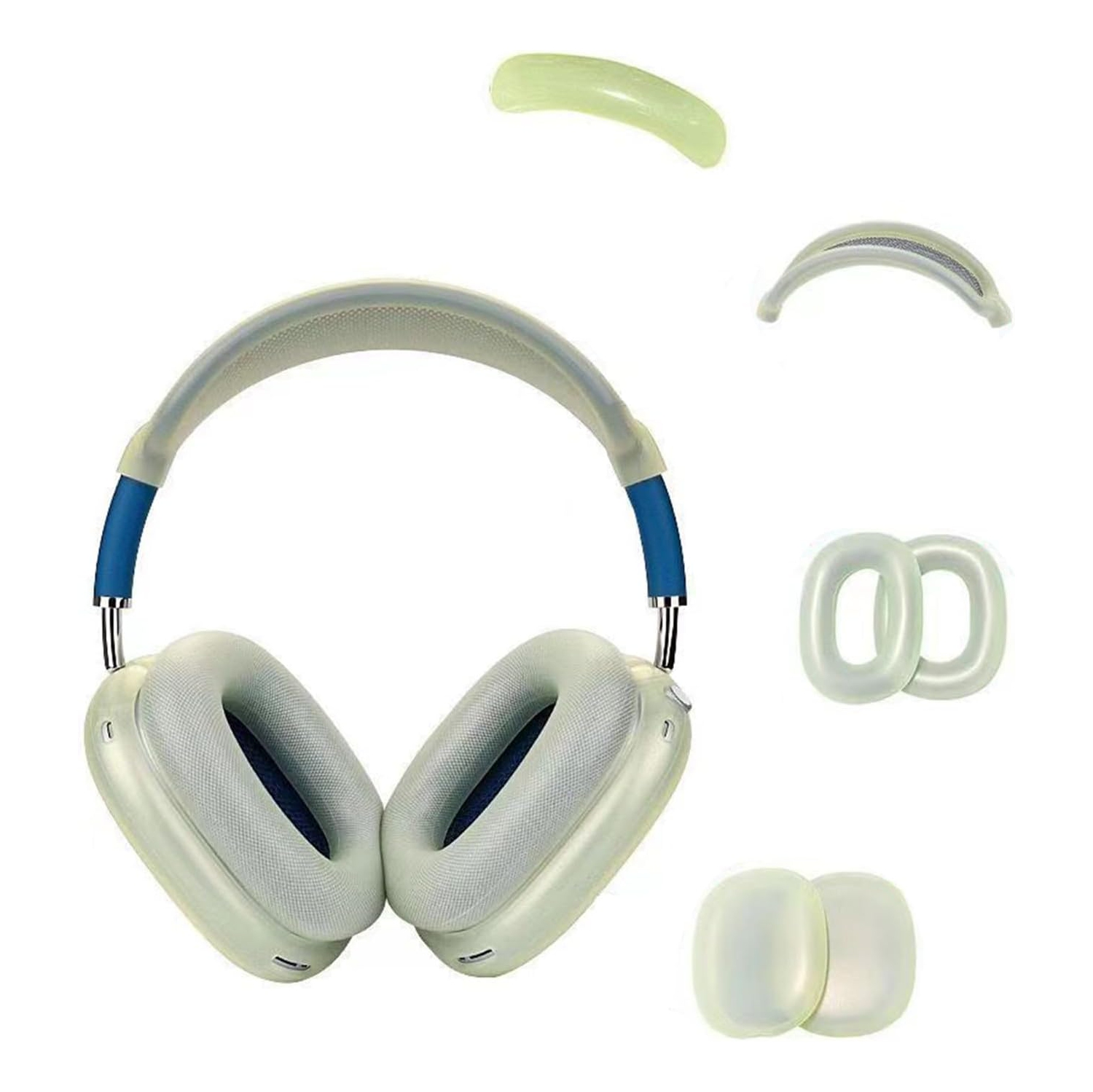 Case Cover for AirPods Max Headphones, Anti-Scratch Ear Pad Cover/Ear Cups Cover/Headband Cover/Crossbar Cover