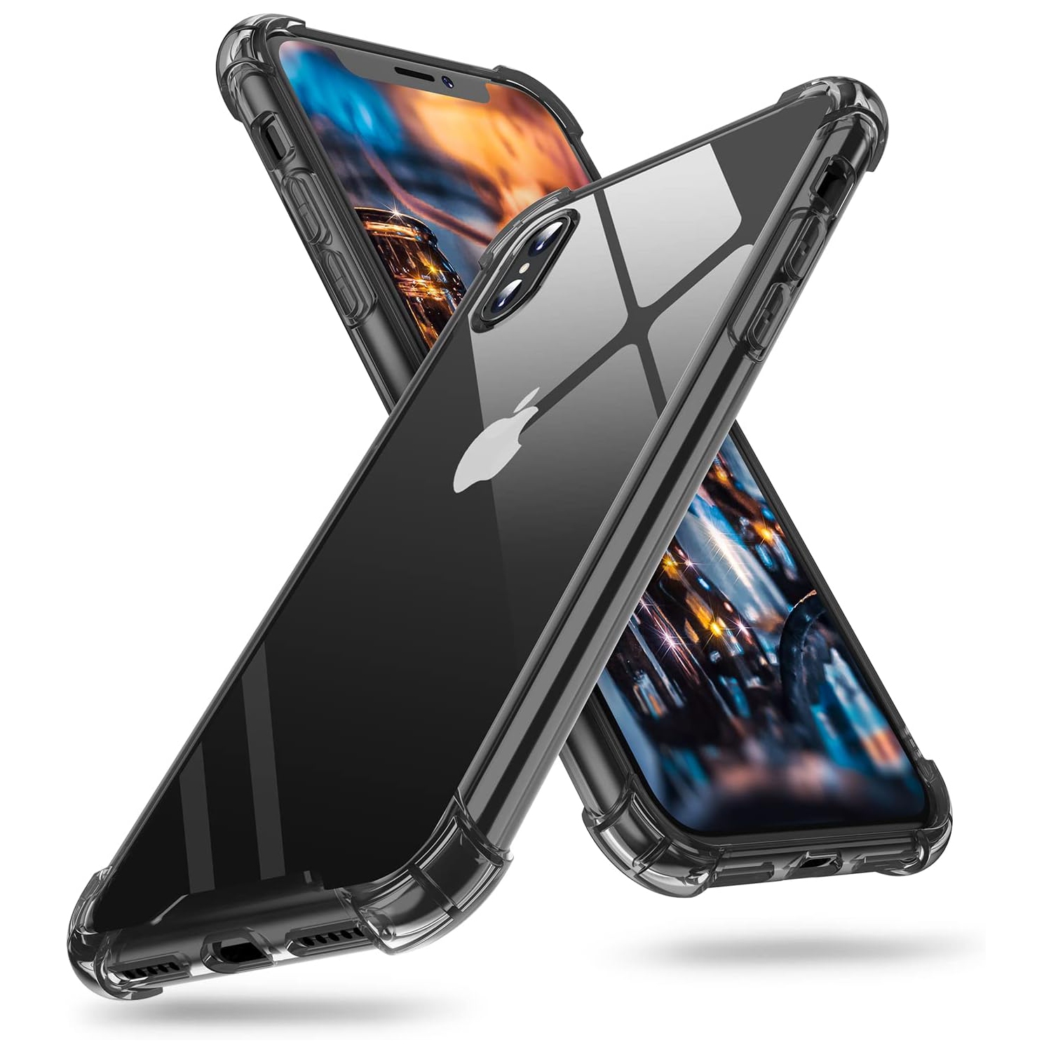 Case Compatible with iPhone Xs Max Case, with 4 Corners Shockproof Protection