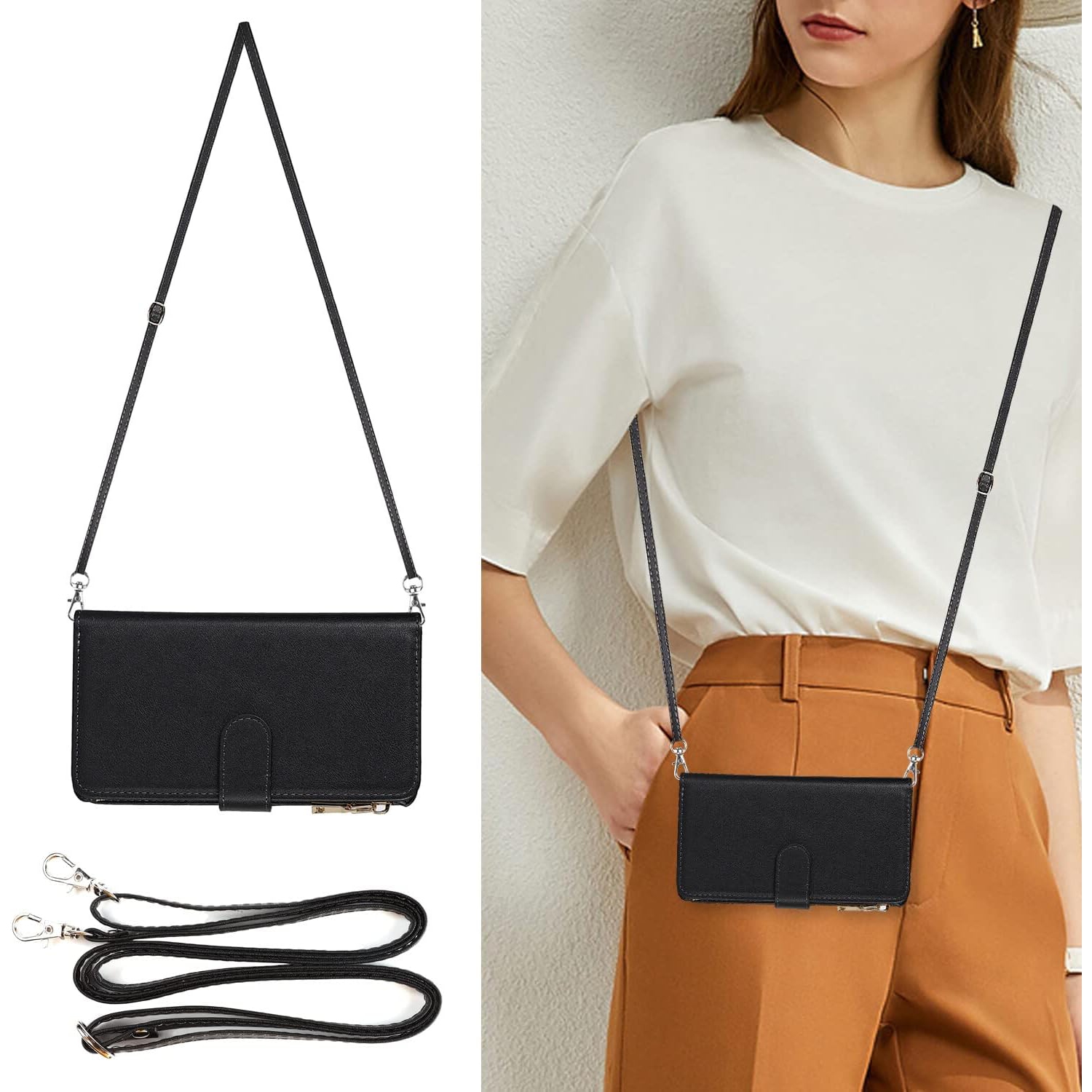 Etui – Étui portefeuille Coque iPhone 7 plus iPhone 8 plus, étui portefeuille iPhone 8 plus, étui pour iPhone 8 plus, iPhone 8 plus