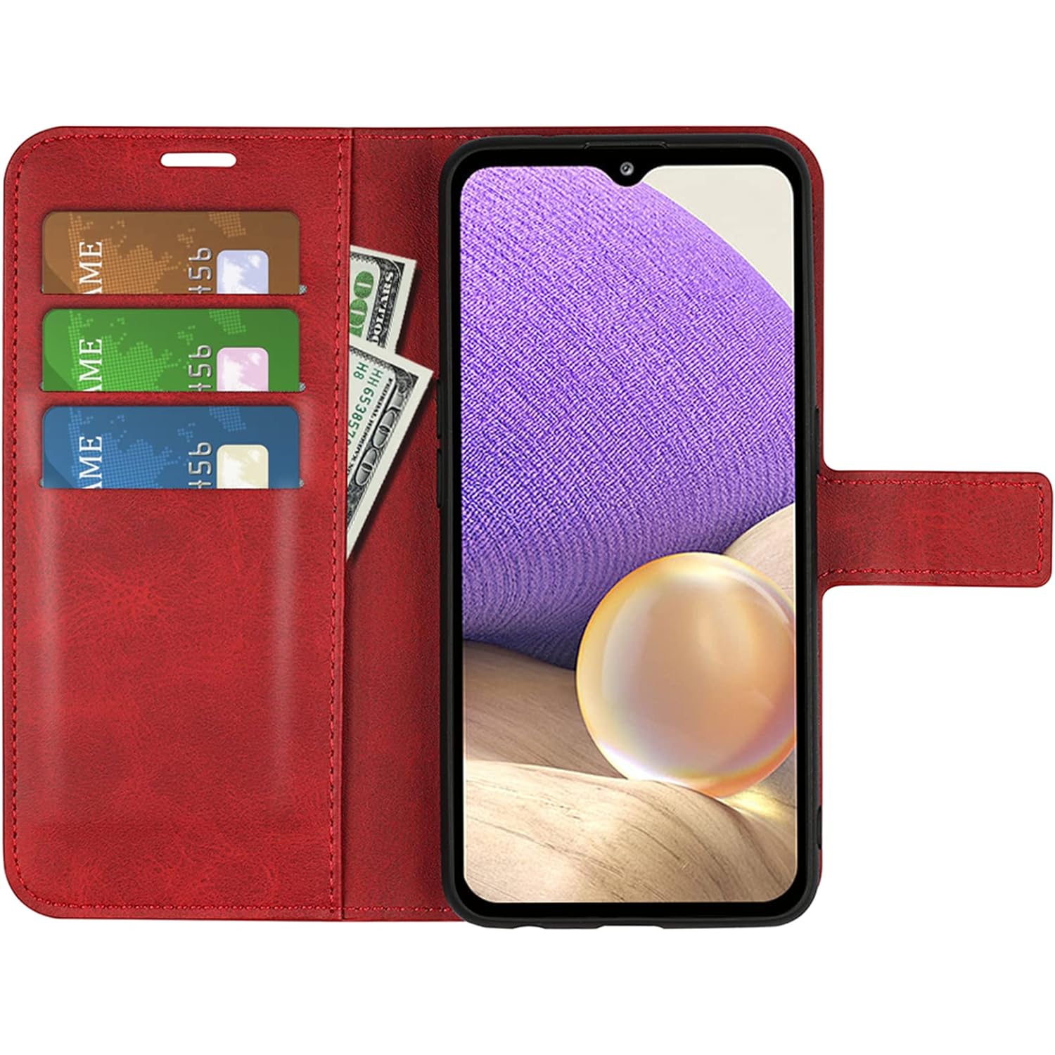 Étui à rabat pour Samsung A53 5G Portefeuille pu cuir protecteur magnétique étui téléphone cellulaire pour Samsung Galaxy A53 5G A536 Folio