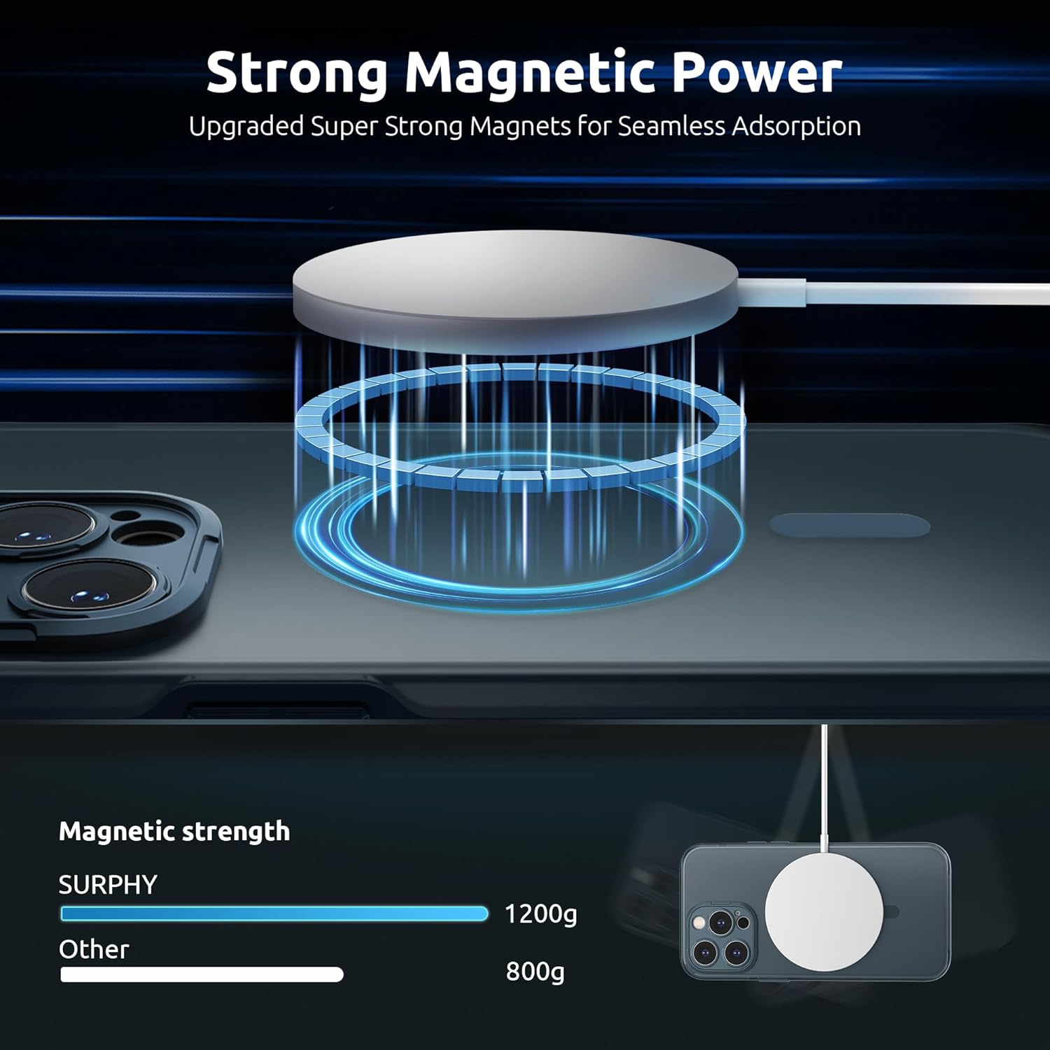 Matte Case Compatible with iPhone 14 Pro Max Case 6.7 Inch, Translucent Matte Shockproof Frosted Case Cover