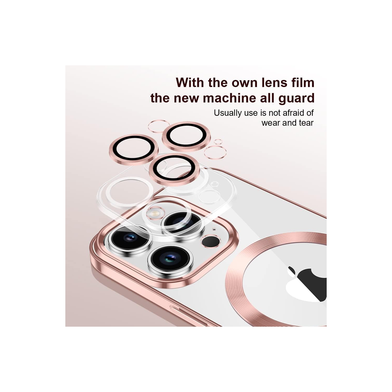 Étui magnétique pour Galaxy S22+ plus de Samsung compatible avec le chargement sans fil MagSafe [ne jaunit pas] mince