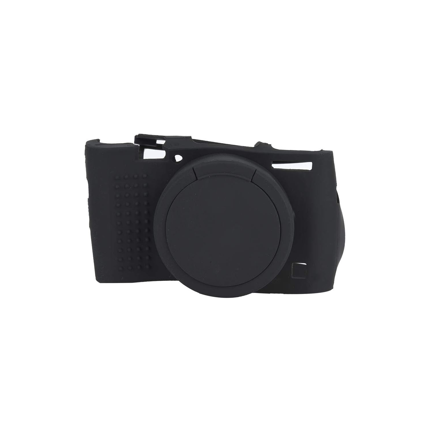 Étui pour appareil photo Sony RX100 III IV V M3 M4 M5, boîtier protecteur en silicone souple - Noir