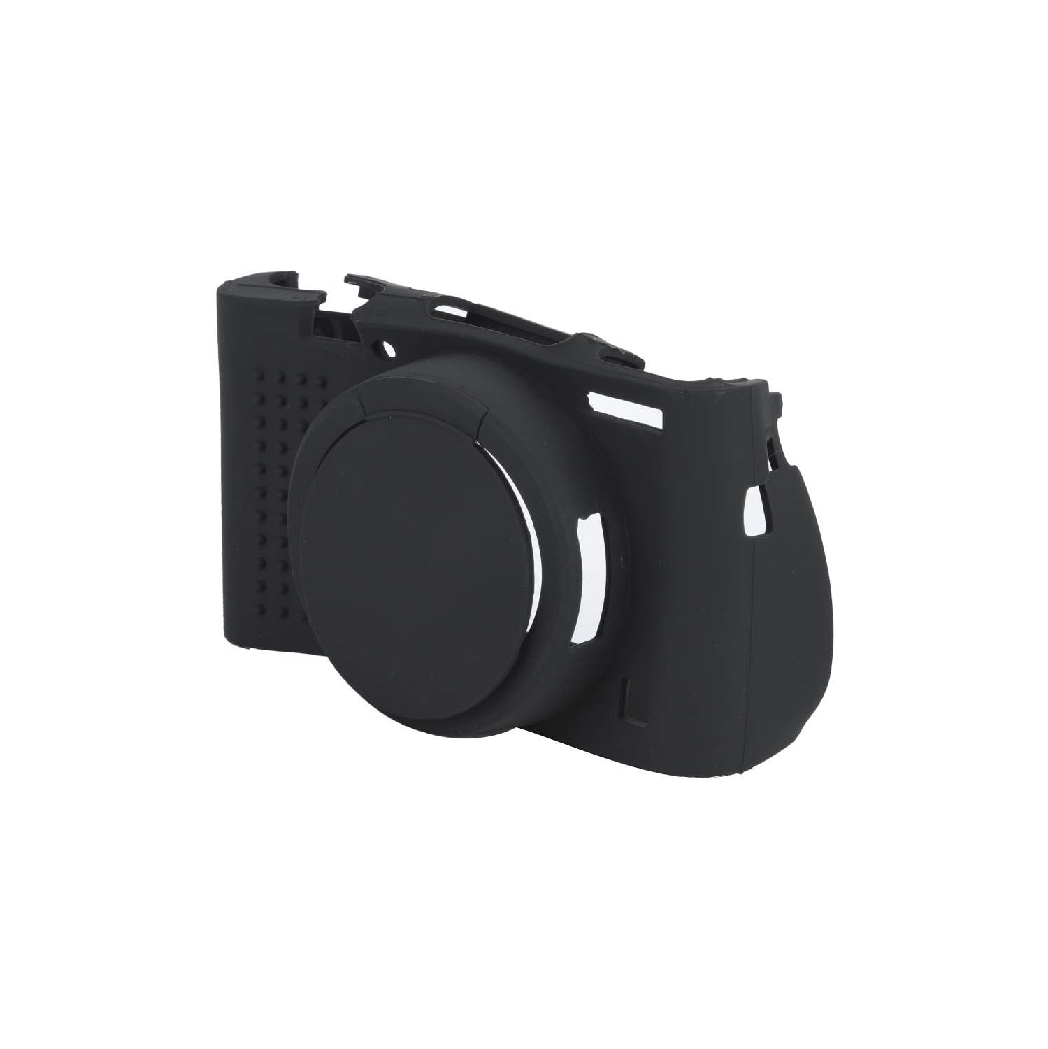 Étui pour appareil photo Sony RX100 III IV V M3 M4 M5, boîtier protecteur en silicone souple - Noir