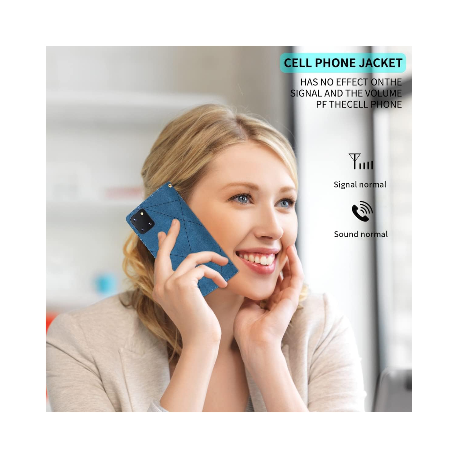 Étui pour Galaxy S10 Lite de Samsung avec protecteur d'écran en verre trempé et dragonne