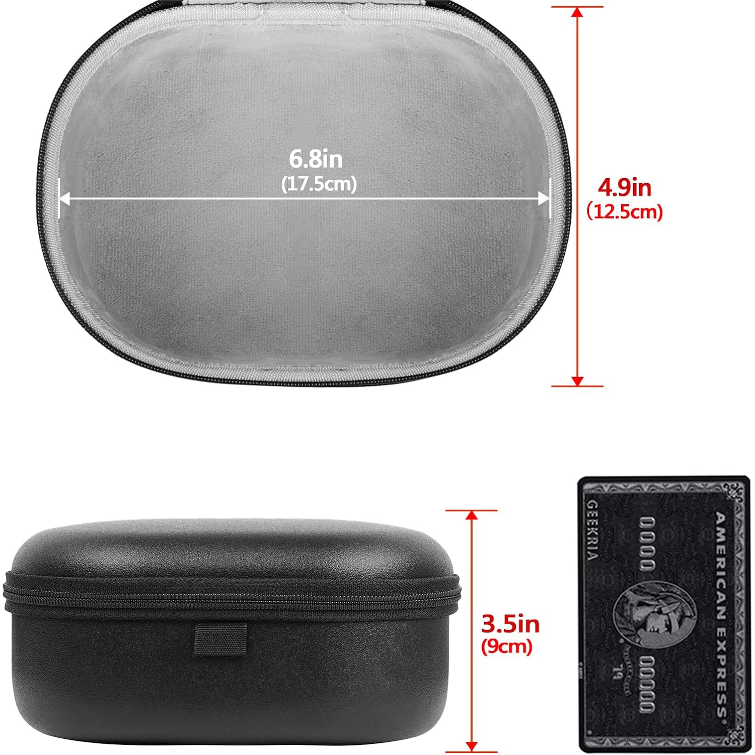 Étui pour casque d'écoute PRO compatible avec les écouteurs Tune 770NC, Tour ONE, Live 650 BTNC, E65BTNC, TUNE750NC de JBL TUNE700BT