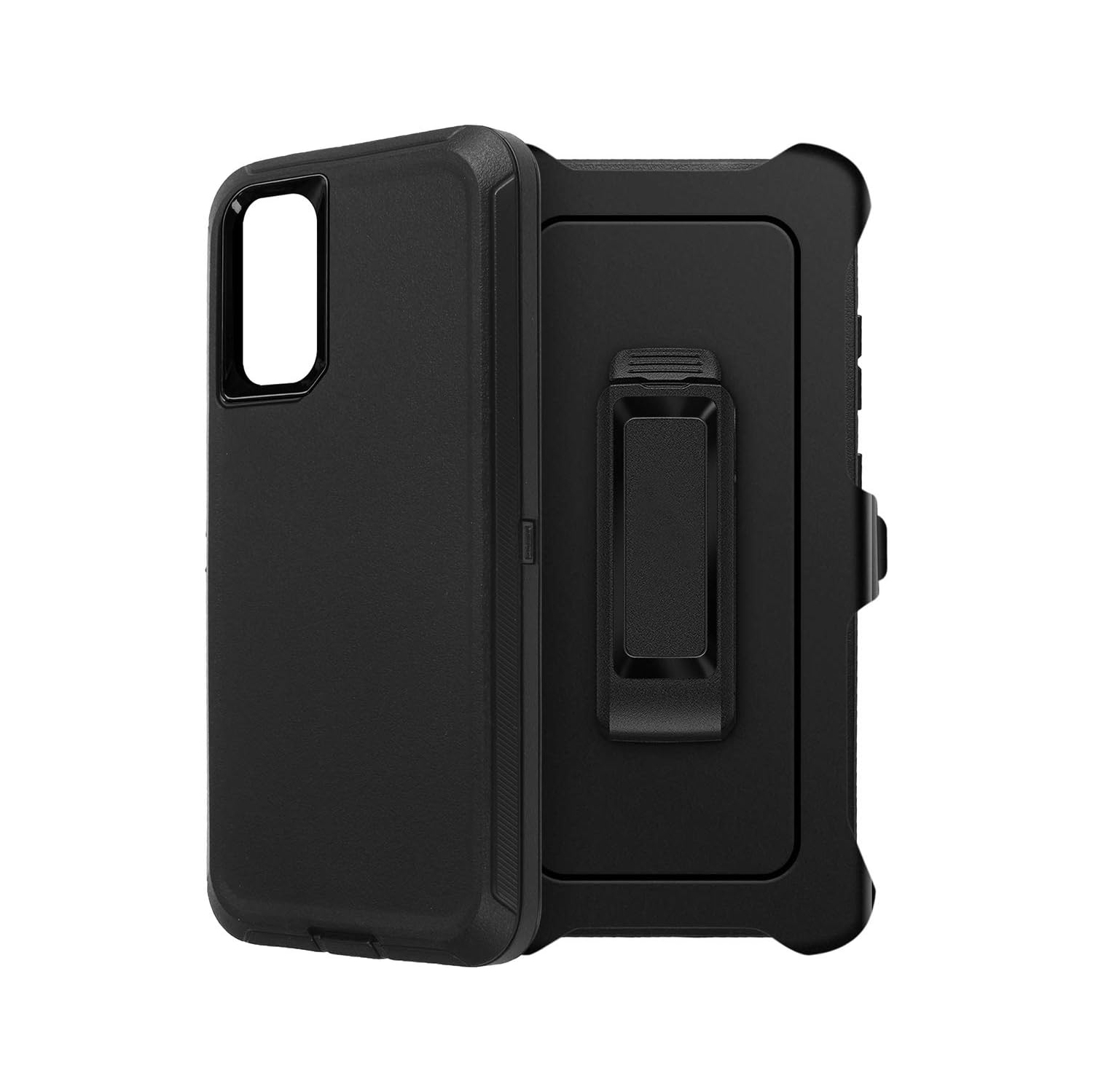 Pour étui avec pince de ceinture pour Galaxy S20, étui robuste résistant aux chutes, antichoc/chute/poussière