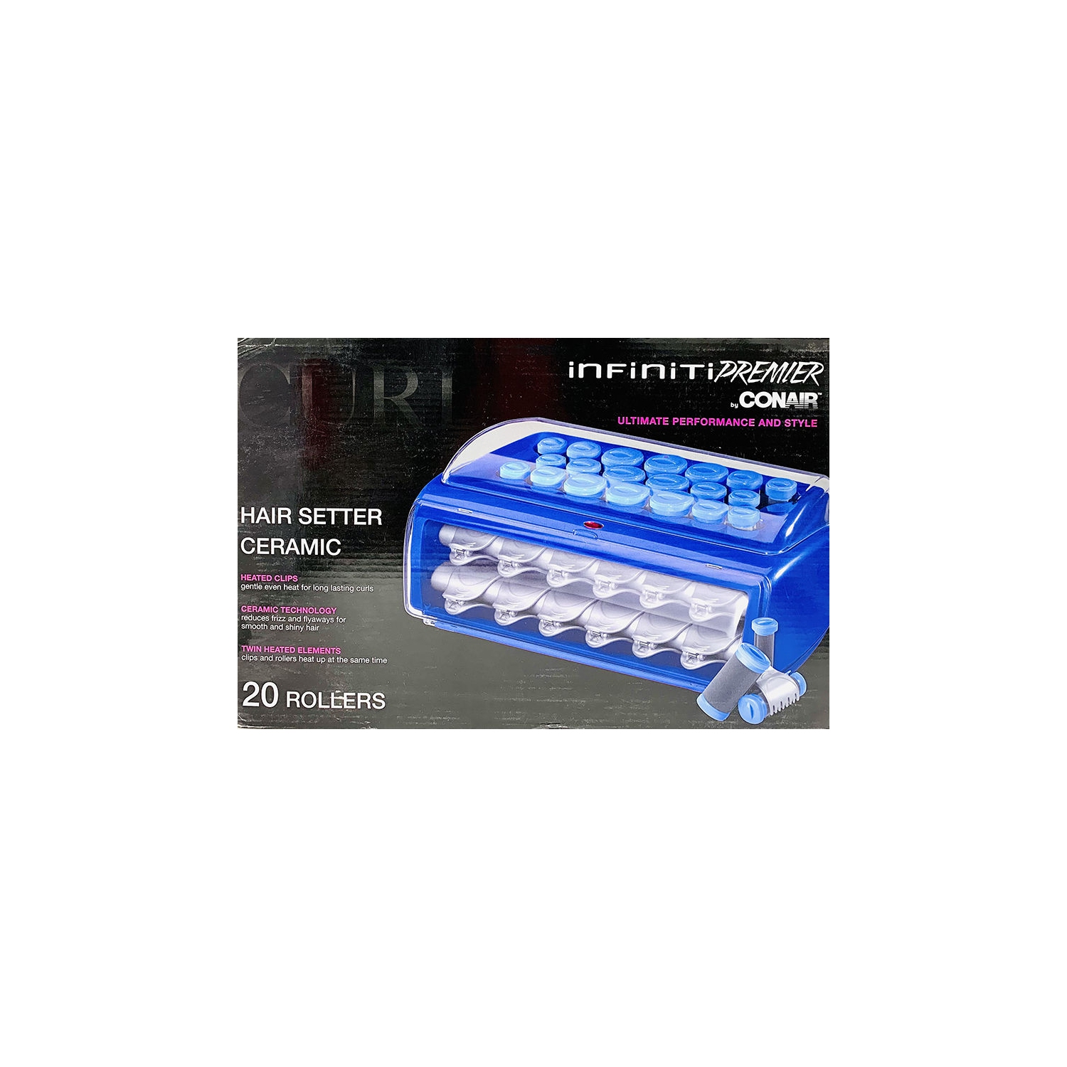 SÈCHE-CHEVEUX CONAIR AVEC PINCES CHAUFFANTES 20PC MODÈLE-HS32SDMC