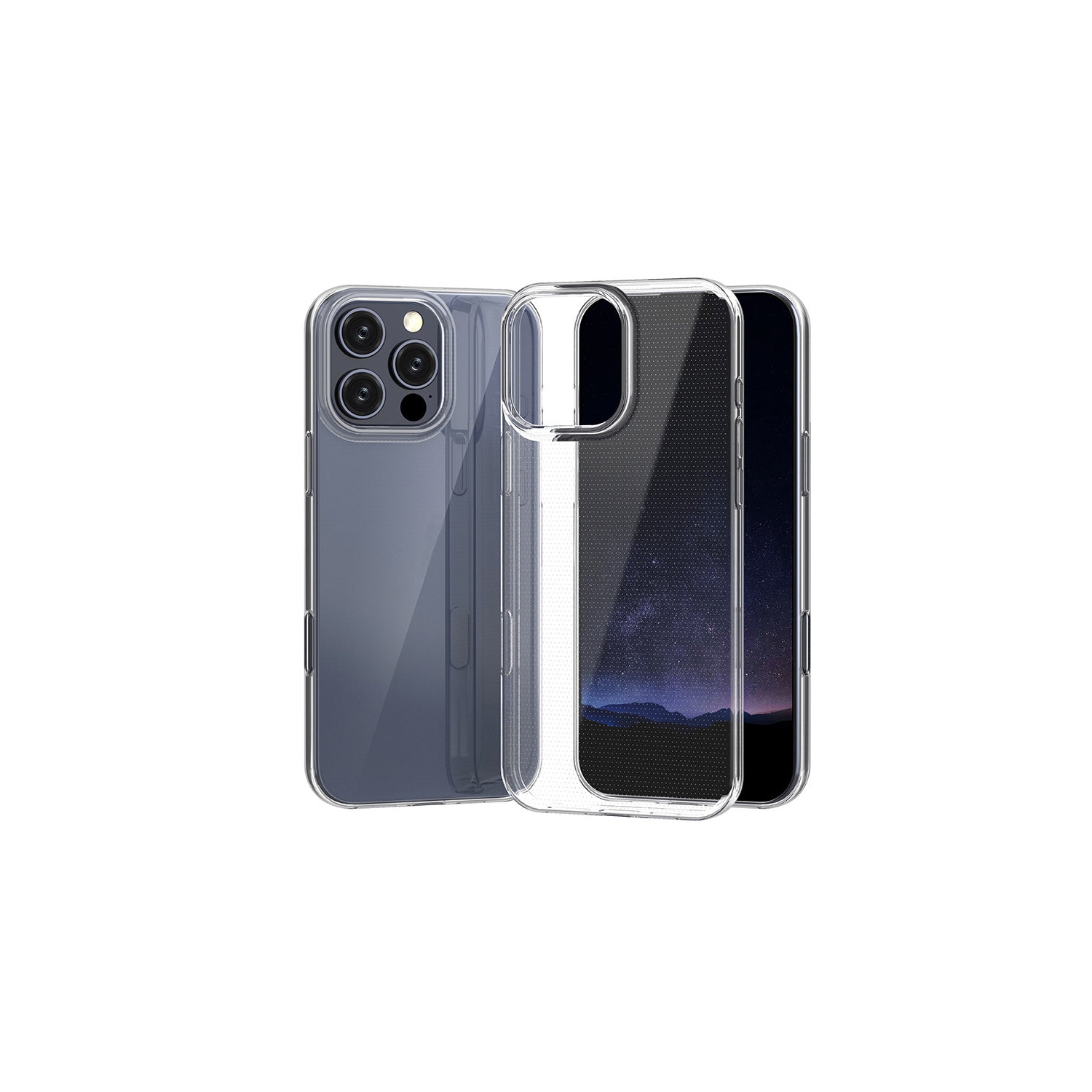 PANDACO Clear Case for iPhone 16 Pro