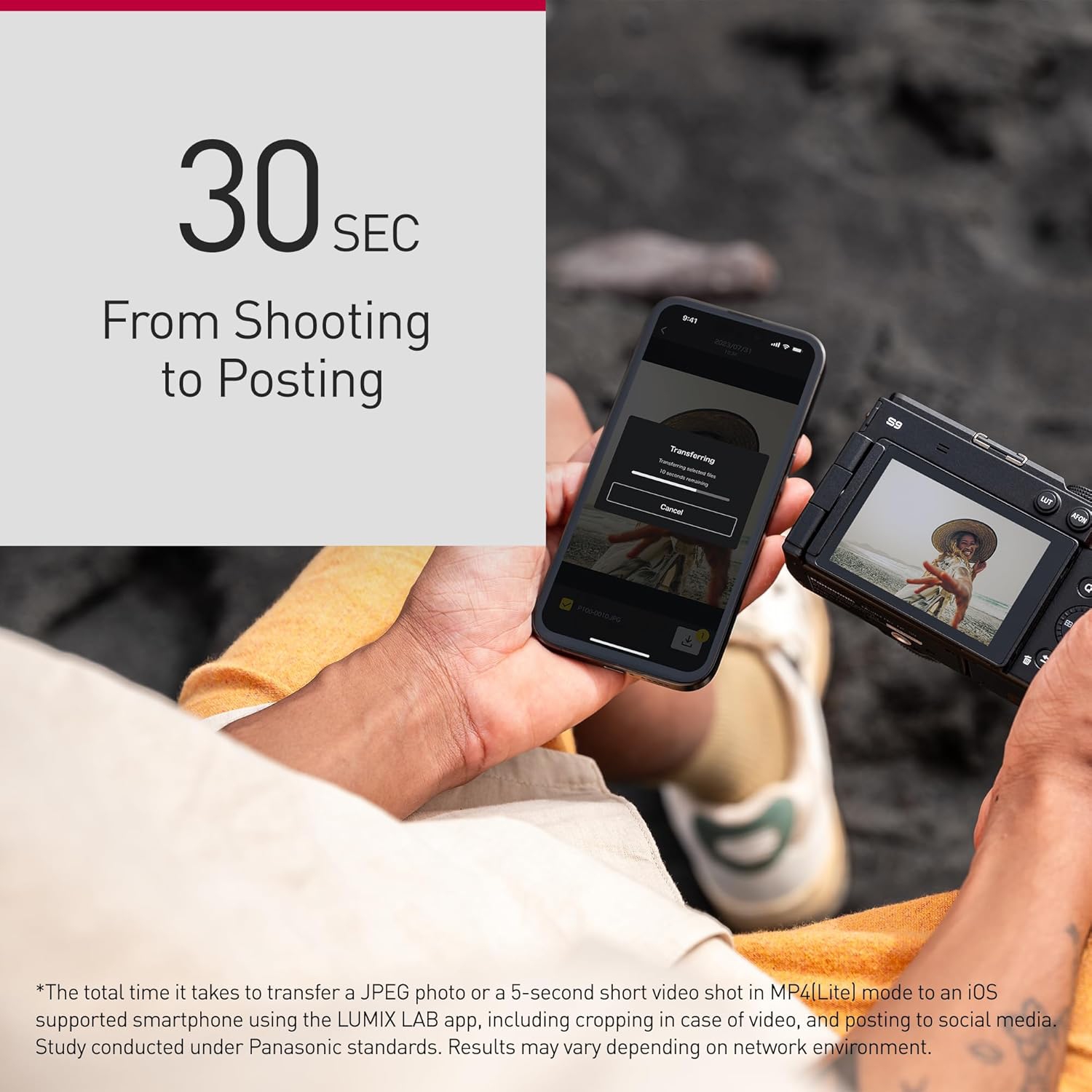 Panasonic Lumix S9 Mirrorless Camera with S 20-60mm f/3.5-5.6 Lens