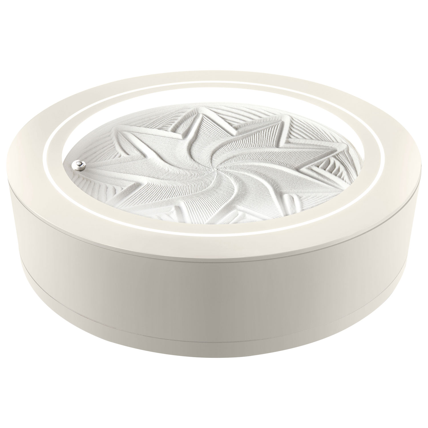 Table de sable cinétique de 11 po Drift Sandscape de HoMedics - Crème