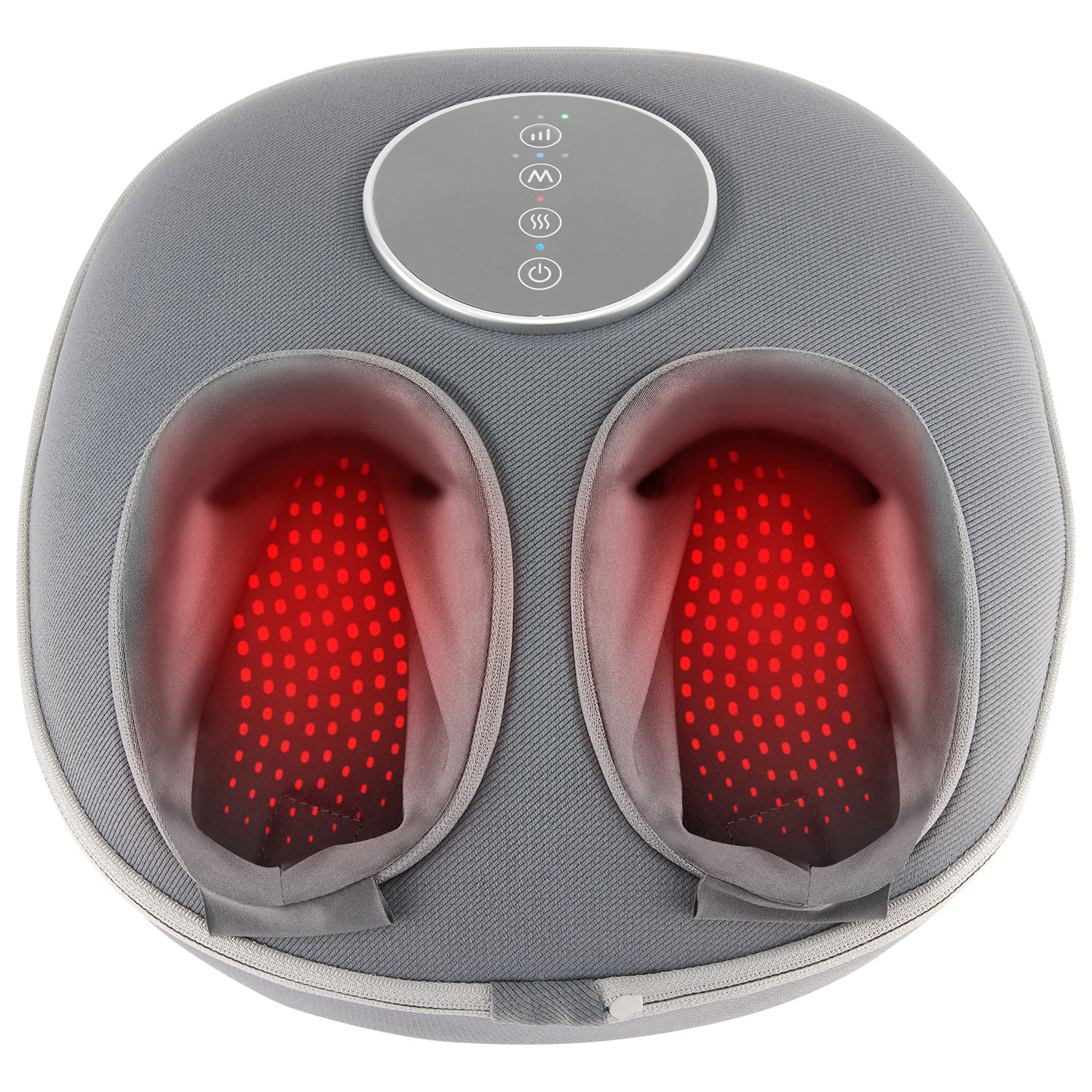 HoMedics Air Deluxe Foot Massager with Heat (FMS-348H-CA) - Grey