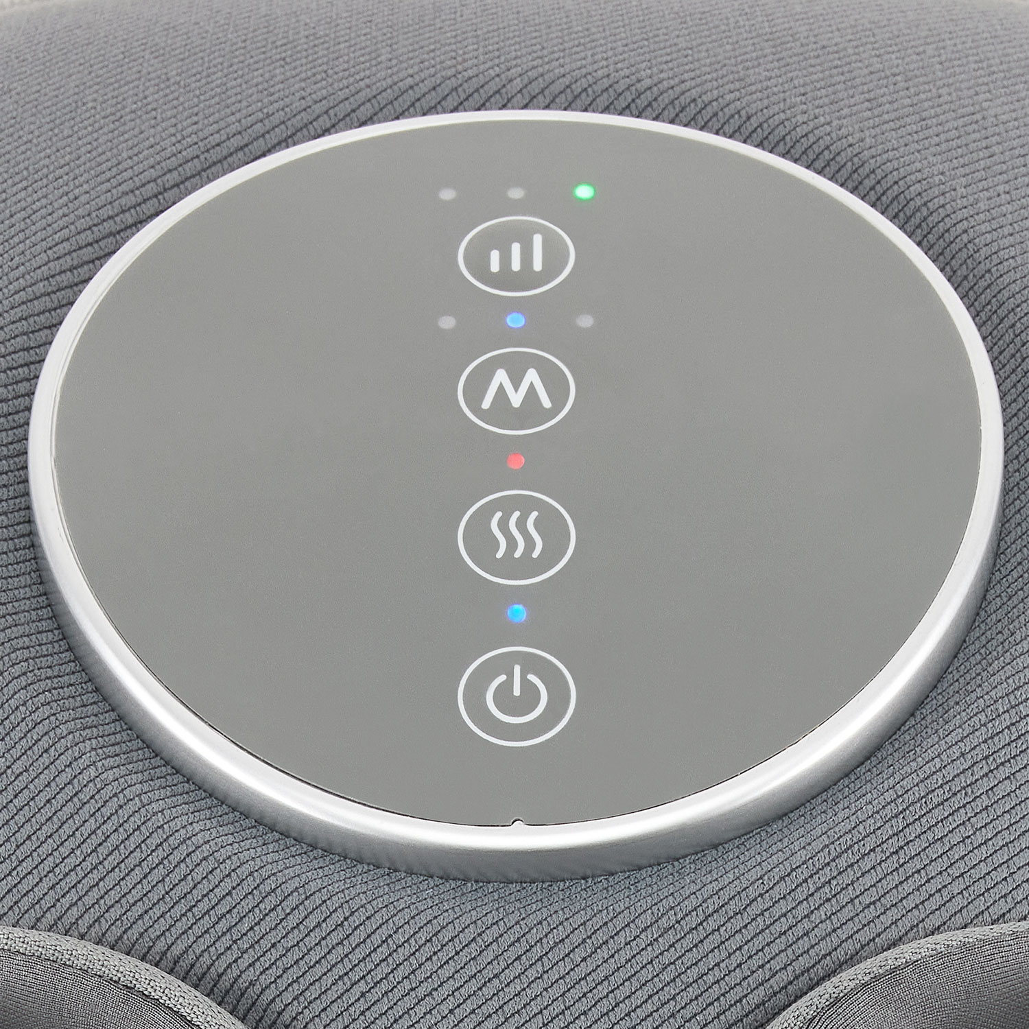 Appareil de massage pour les pieds Air Deluxe avec chaleur de HoMedics - Gris