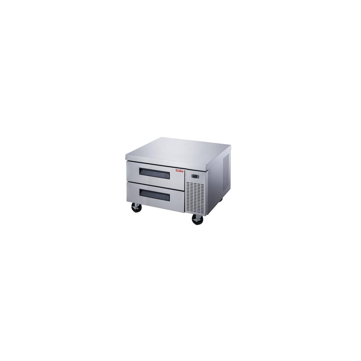 Base de chef réfrigérée à deux tiroirs commerciale NCB-036-SS de 36 po d'AIR - 238&nbsp;L/8,4 pi3 avec - Idéal pour les cuisines commerciales,
