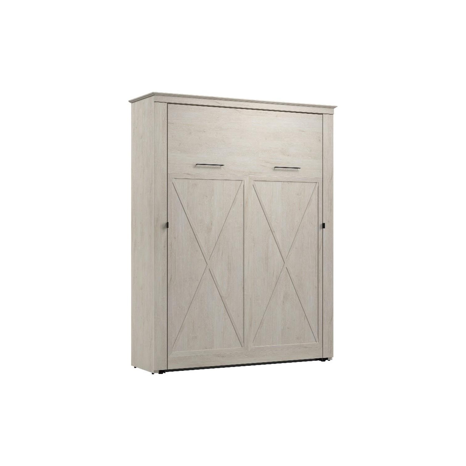 Bestar Key West 69W Queen Murphy Bed - Engineered Wood in White
