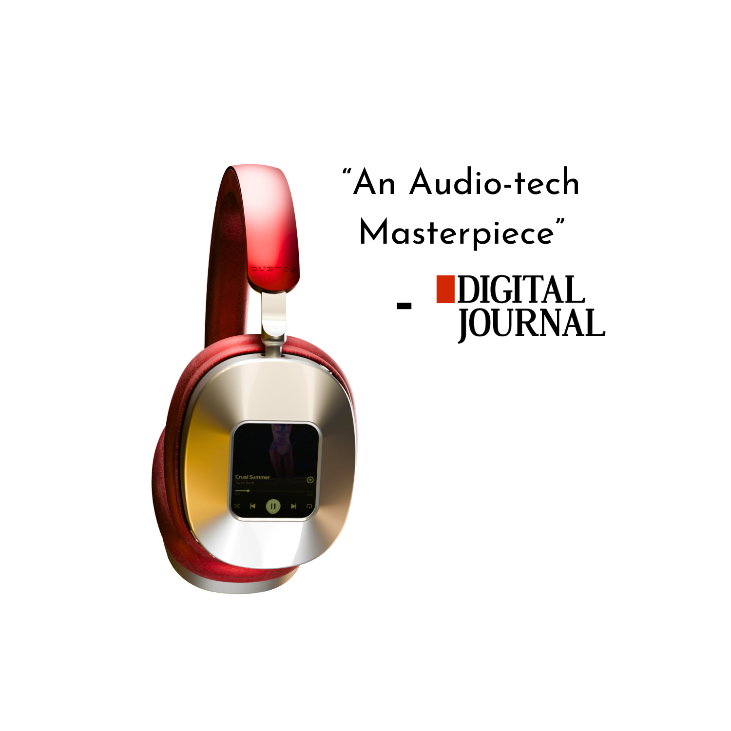 Écouteurs sans fil Vernte ANC, assistant vocal, stockage 128&nbsp;Go, suppression active du bruit hybride, LTE, Wi-Fi, Bluetooth, se écran de 2 po -