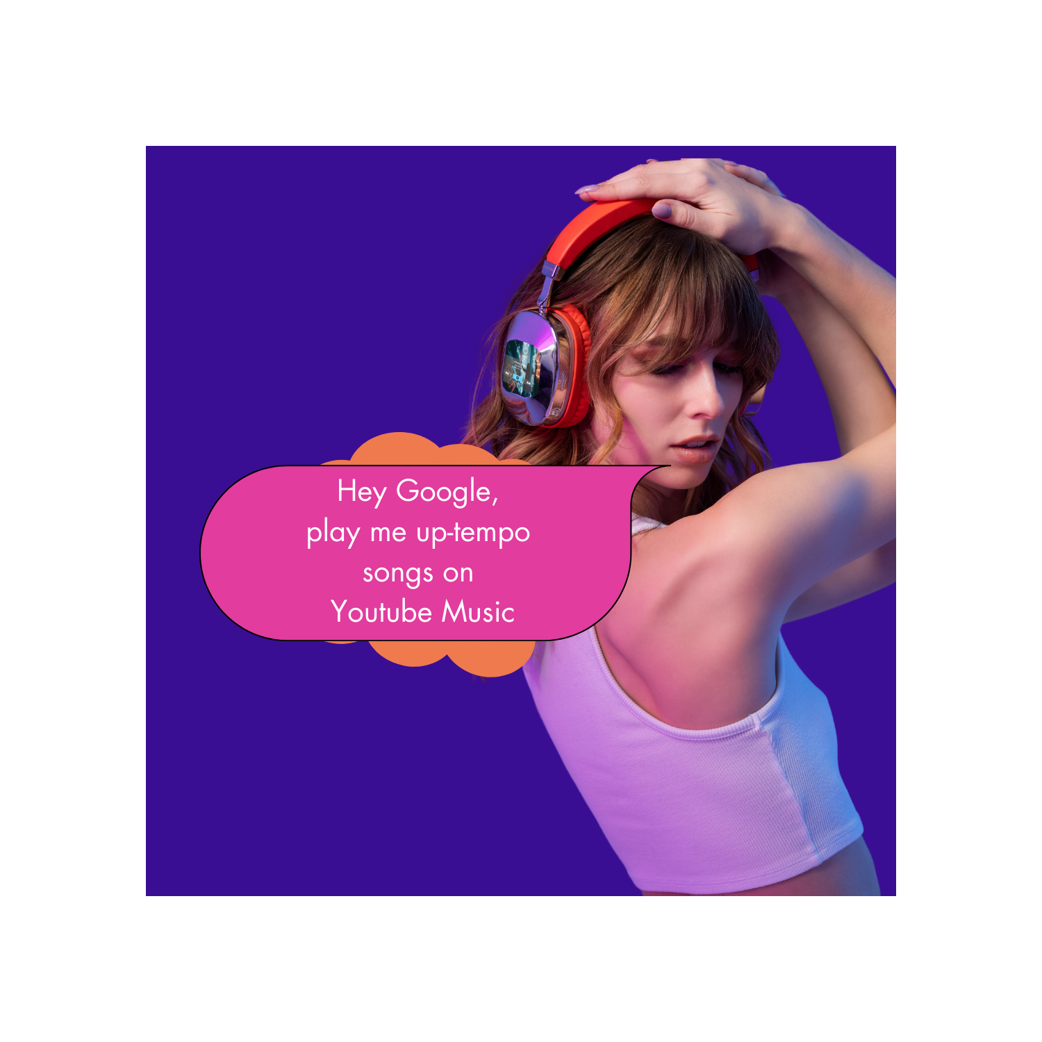 Écouteurs sans fil Vernte ANC, assistant vocal, stockage 128&nbsp;Go, suppression active du bruit hybride, LTE, Wi-Fi, Bluetooth, se écran de 2 po -